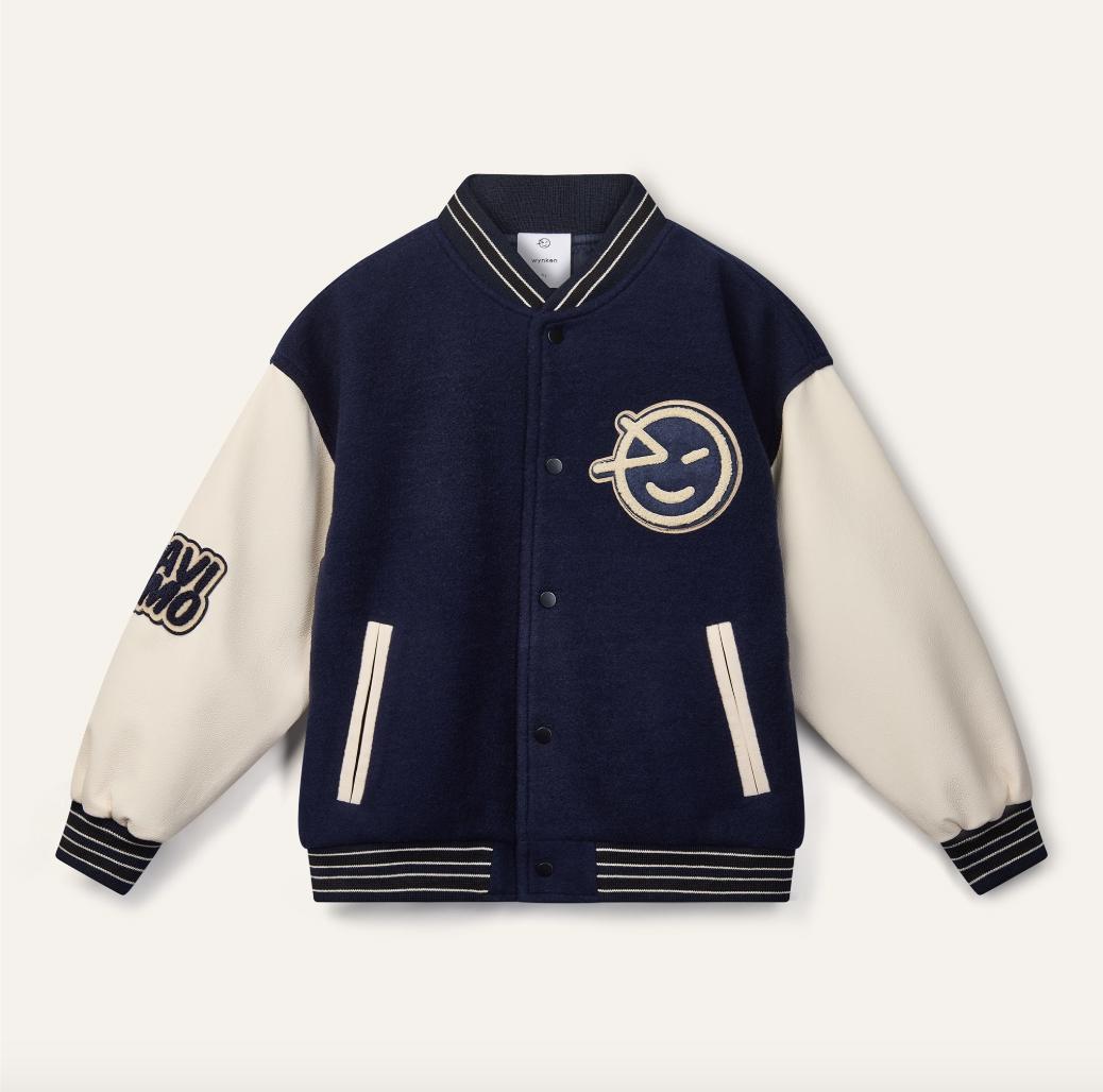 Wynken-Mako Bomber Navy Cream