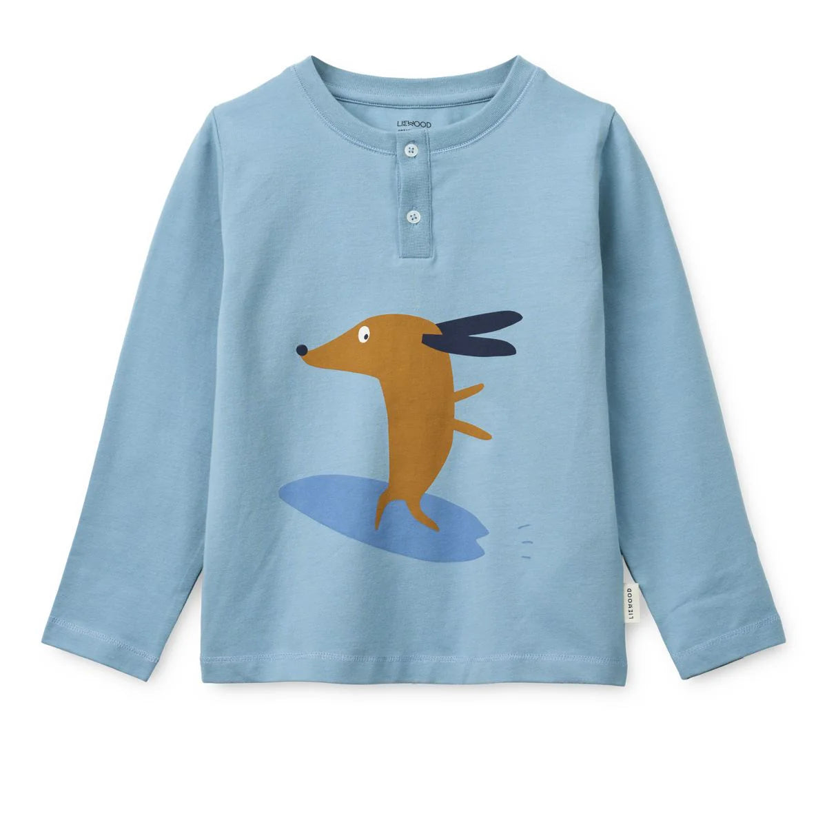 Liewood-Wilhelm Printed Pyjamas Set Dog / fun / beach blue / mix