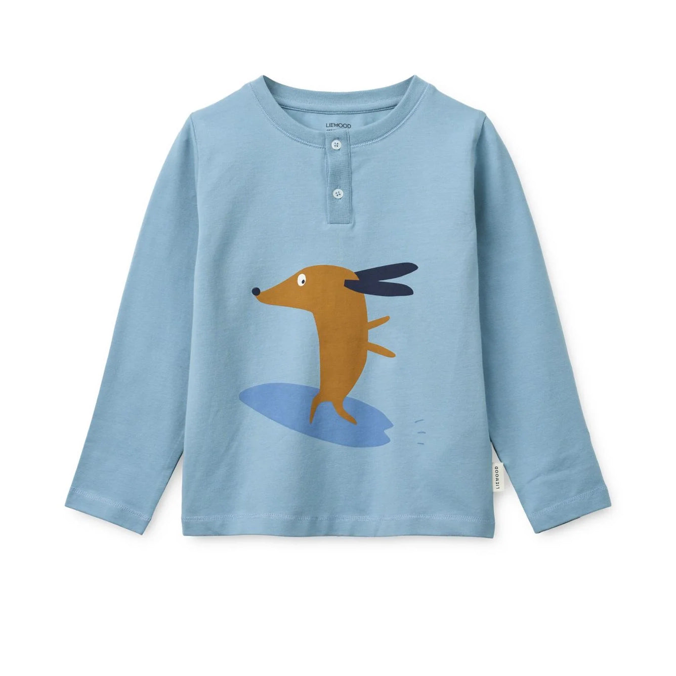 Liewood-Wilhelm Printed Pyjamas Set Dog / fun / beach blue / mix