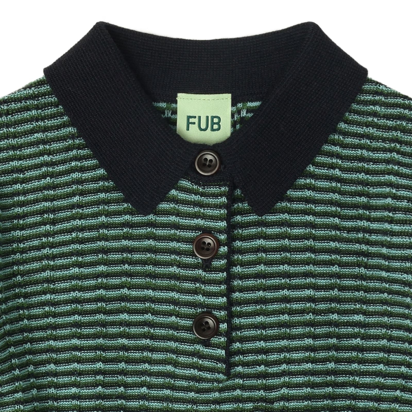 FUB-Kids Polo Shirt dark navy/forest/aqua