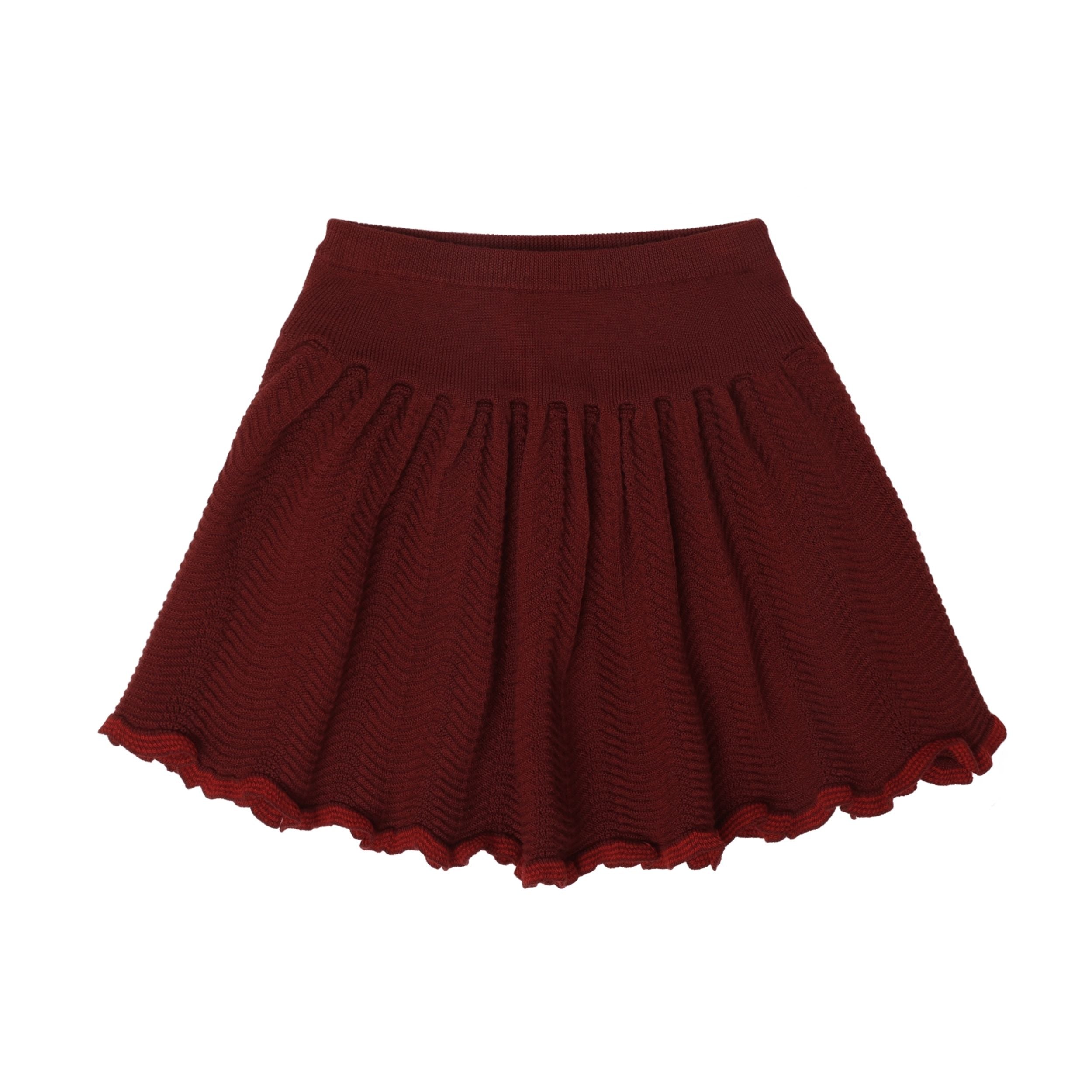FUB-Girls Skirt cranberry