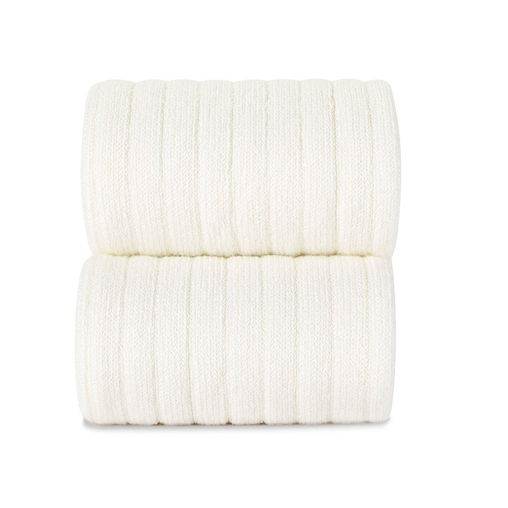 Condor-Basic rib tights Cream