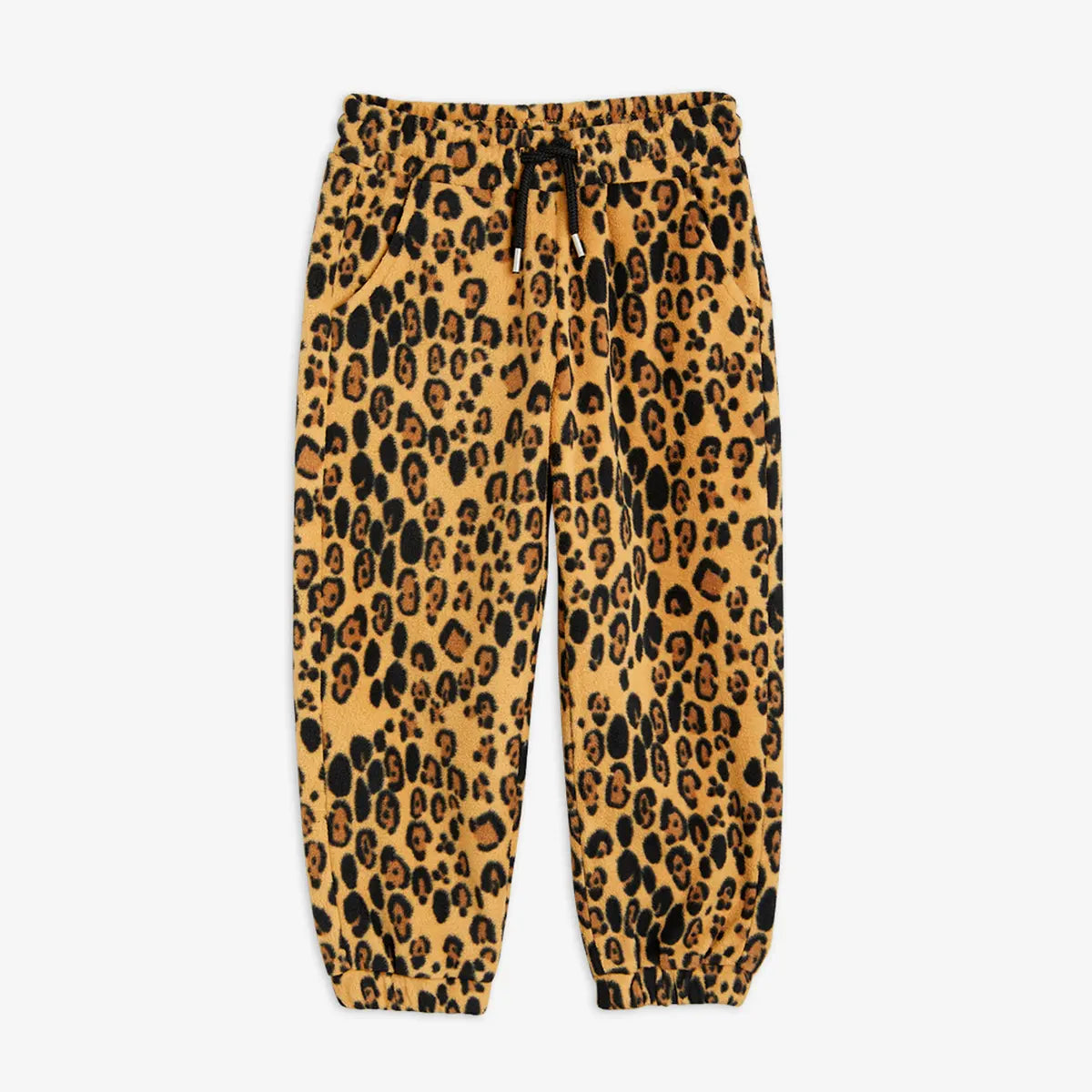 CHILDRENSWEAR Leopard fleece trousers