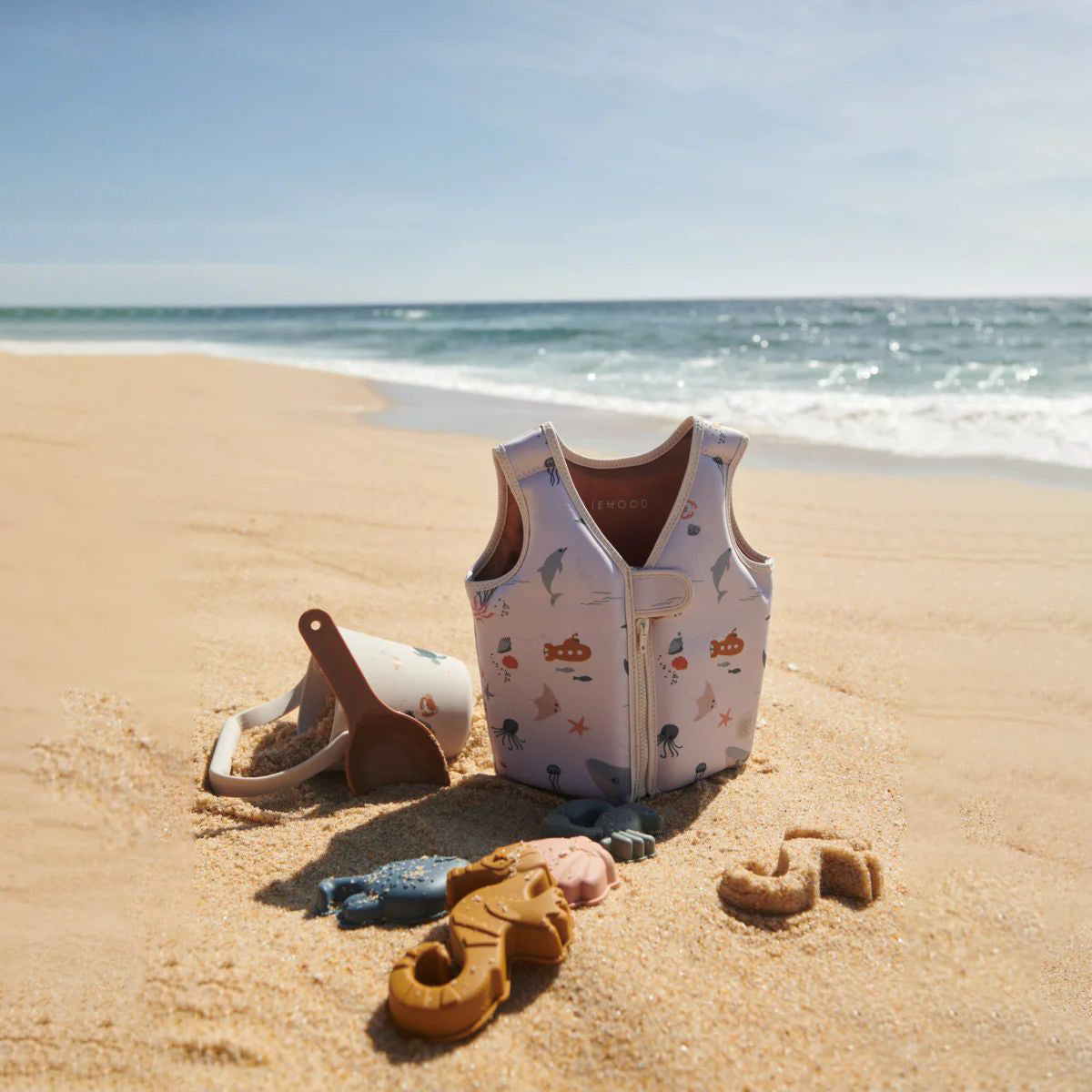 Liewood-Gilma Sea Creature Beach Set Sea creature / Sandy