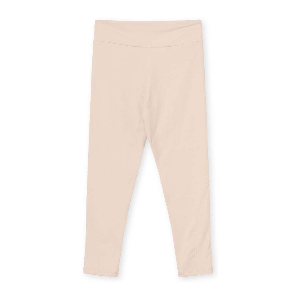 Mini A Ture-Pink Print Logo Leggings