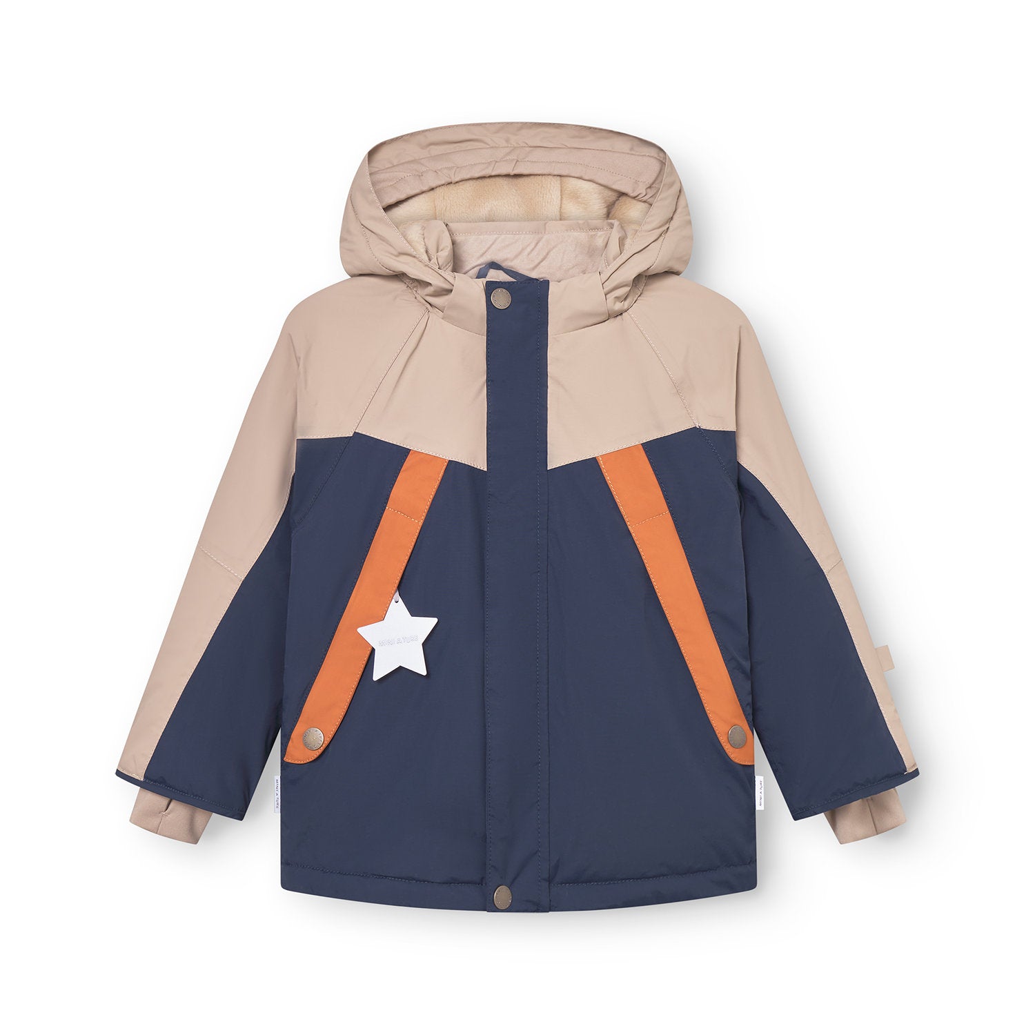 Mini A Ture-MATVALONSO fleece lined ski jacket. GRS Outer space col. b.
