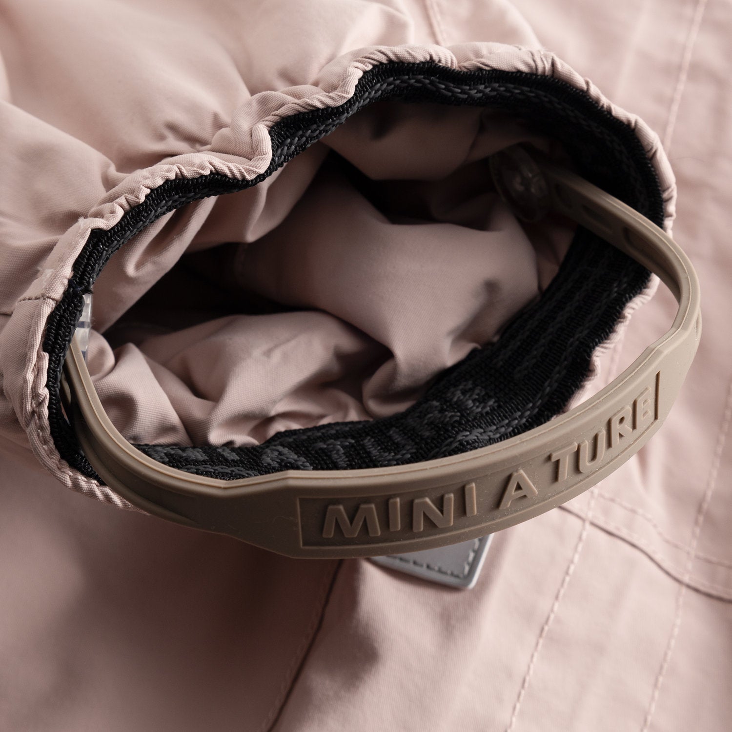 Mini A Ture-MATWISTI fleece lined snowsuit. GRS Cloudy rose