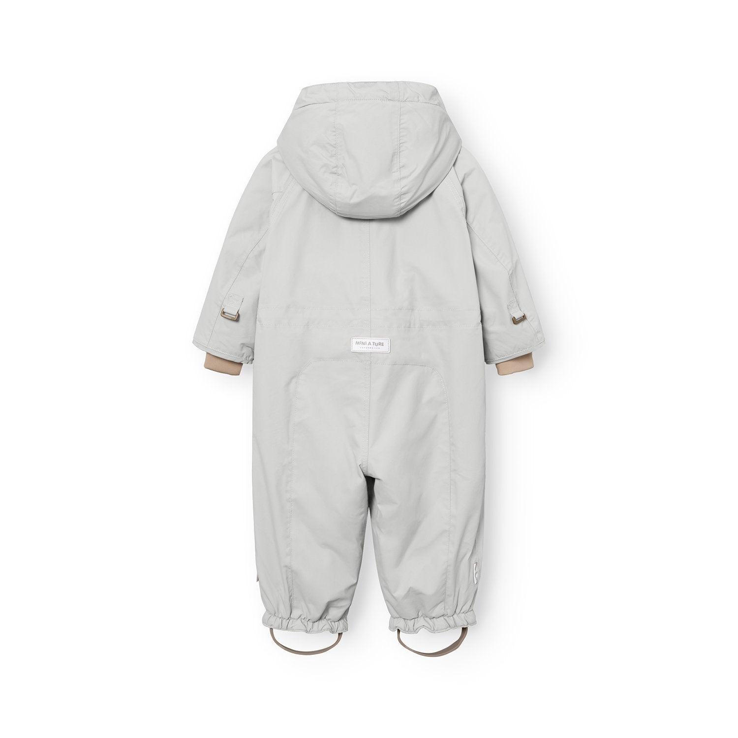 Mini A Ture-MATWISTI fleece lined snowsuit. GRS Puritan grey