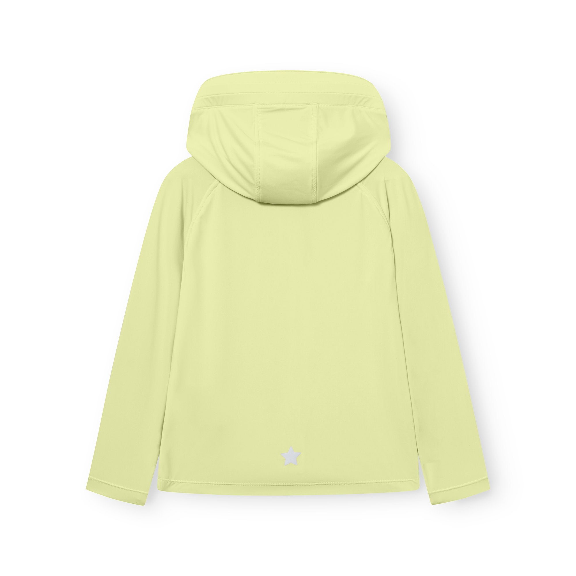 Mini A Ture-MATDRUNA UV skin hoodie. GRS Wheat yellow