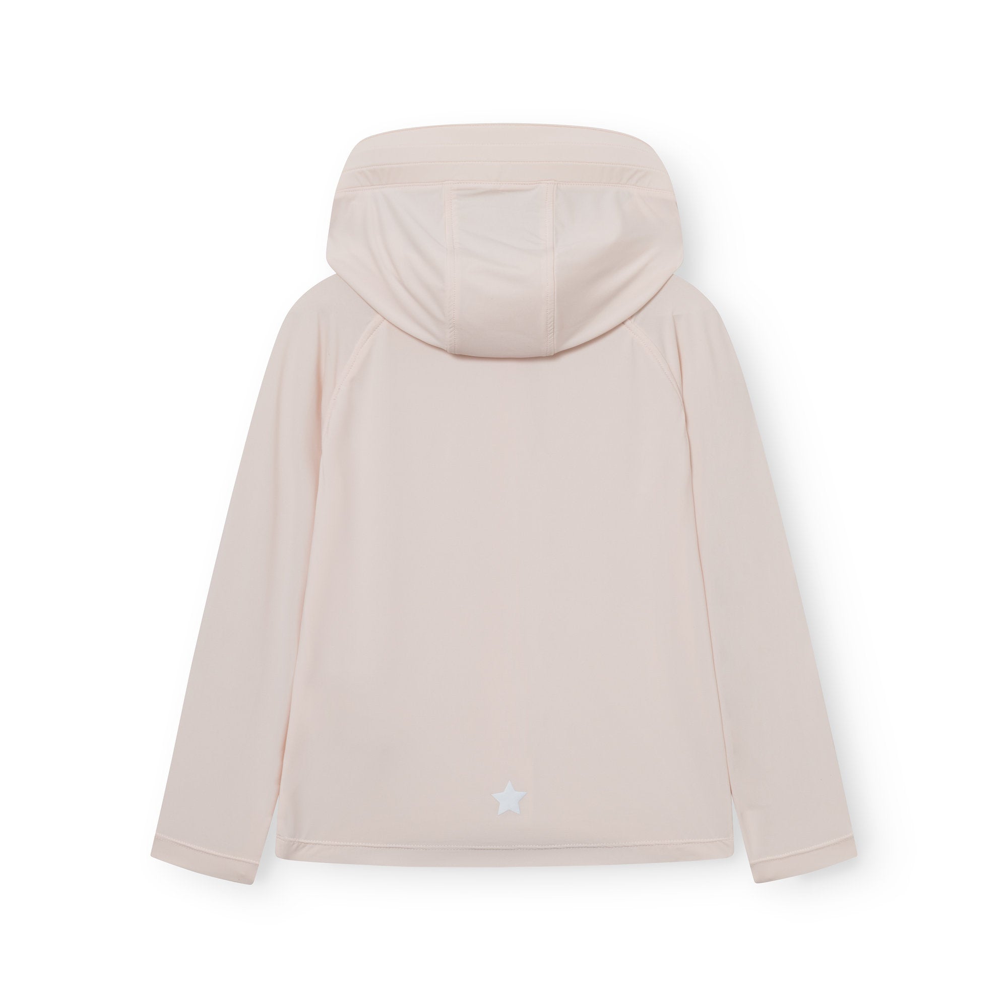 Mini A Ture-MATDRUNA UV skin hoodie. GRS Silver peony