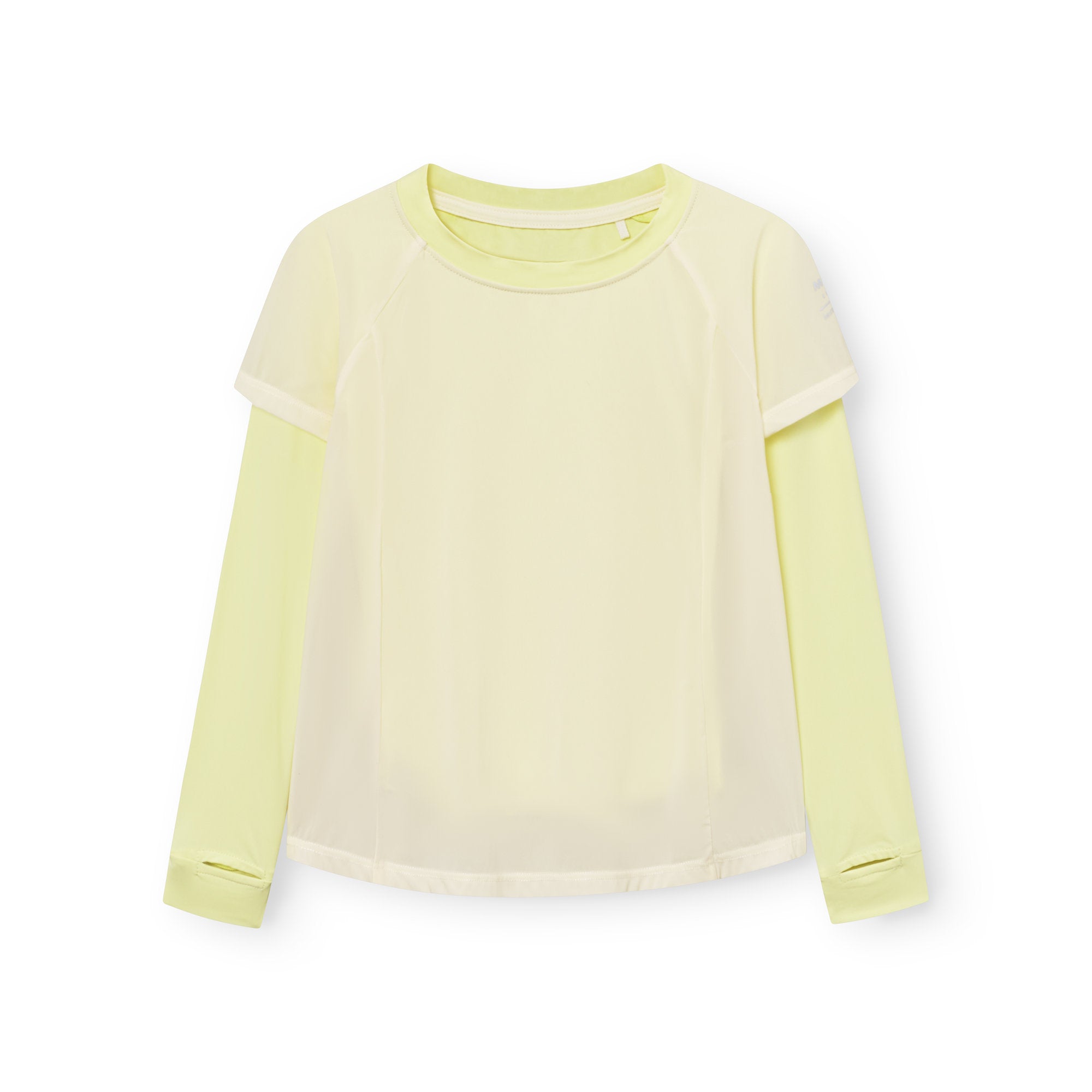 Mini A Ture-MATSTALIA LS UV t-shirt. GRS Wheat yellow