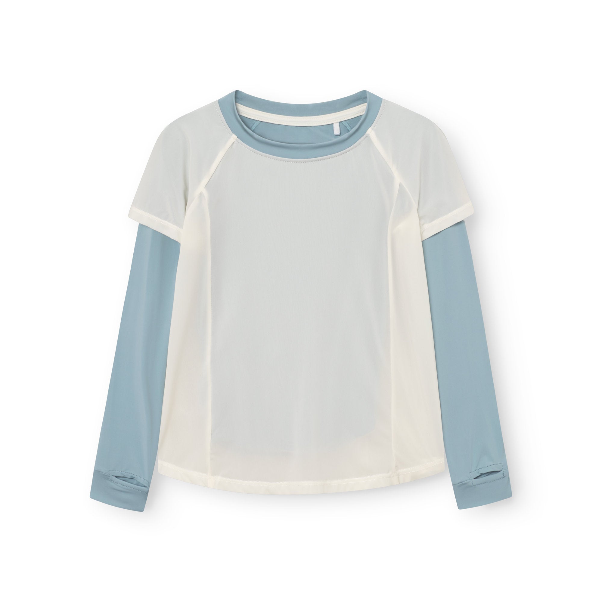Mini A Ture-MATSTALIA LS UV t-shirt. GRS Arona blue