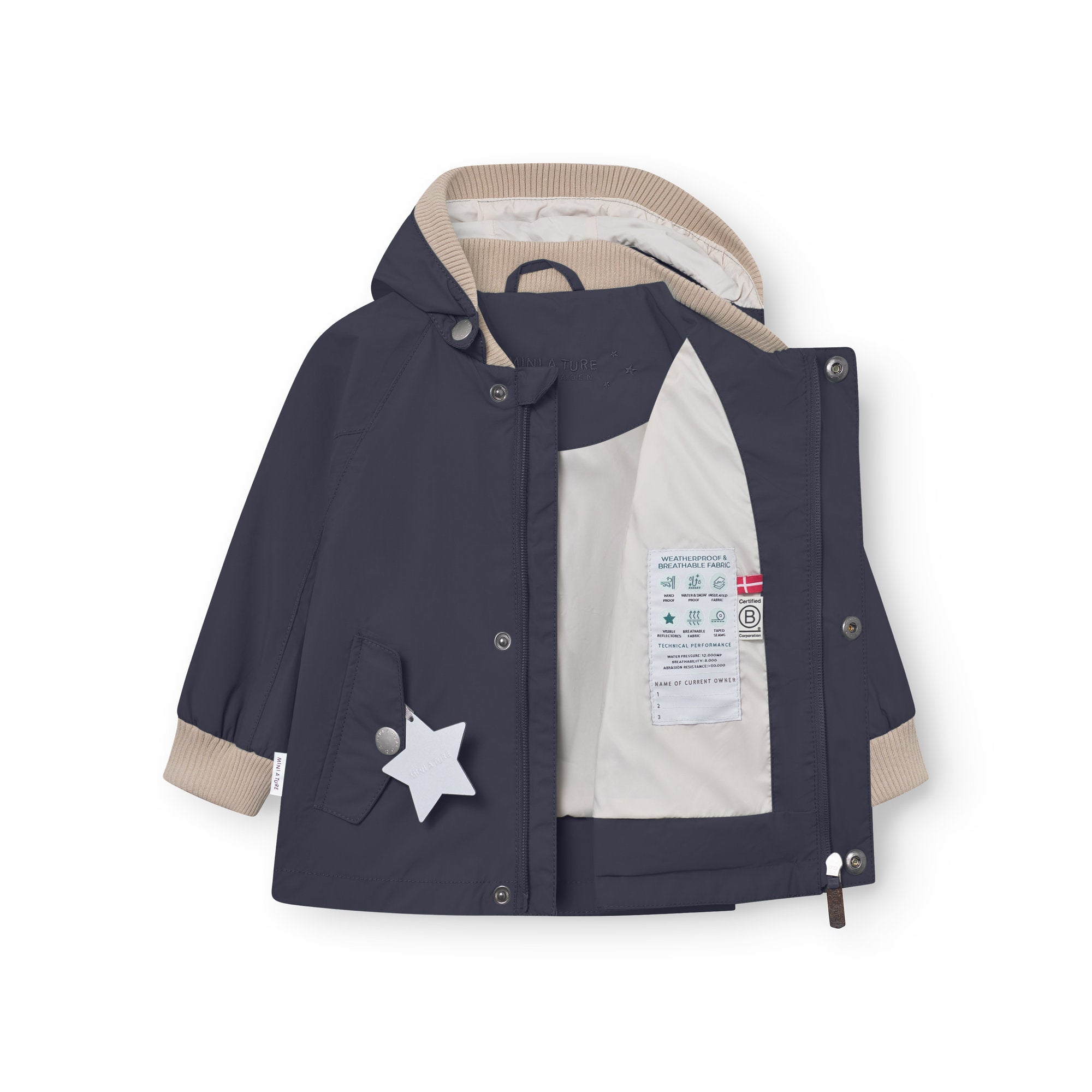 Mini A Ture-MATWALLY jacket. GRS Ombre blue