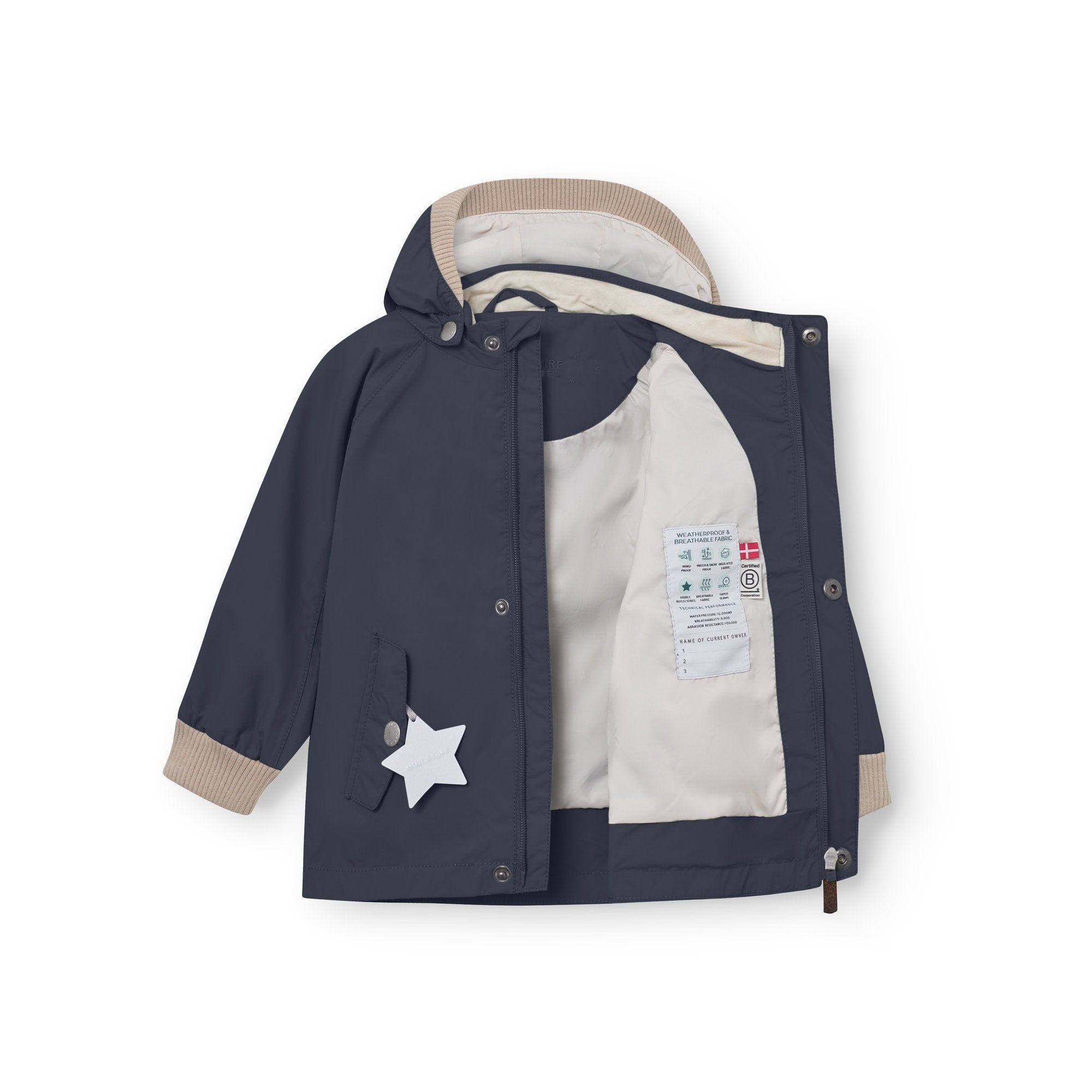 Mini A Ture-MATWALLY jacket. GRS Ombre blue