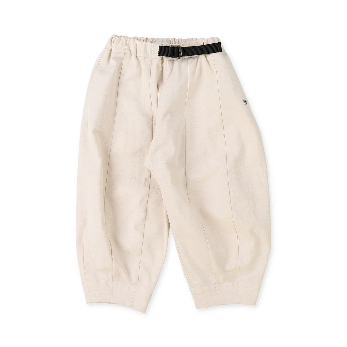 Denim Dungaree-Kids Woven Pants Off White