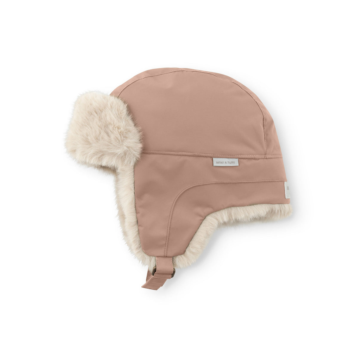 Mini A Ture-MATCRISTER teddy lined winter hood Adobe rose