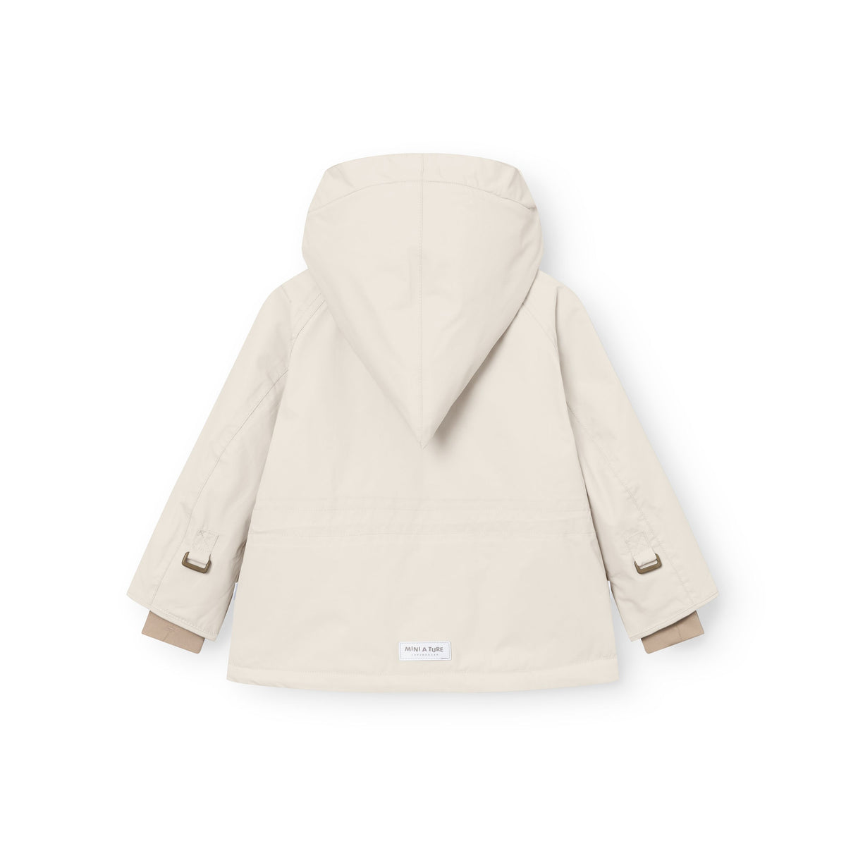 Mini A Ture-MATWANG fleece lined winter jacket. GRS Angora cream