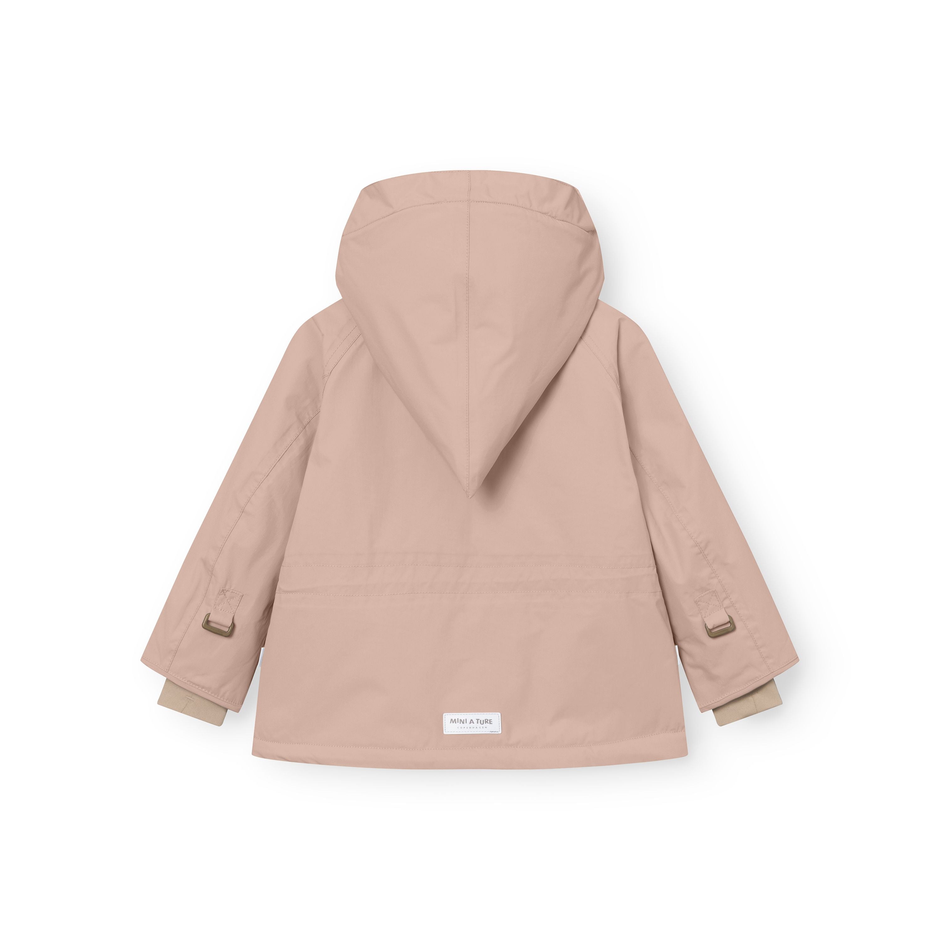 Mini A Ture-MATWANG fleece lined winter jacket. GRS Adobe rose