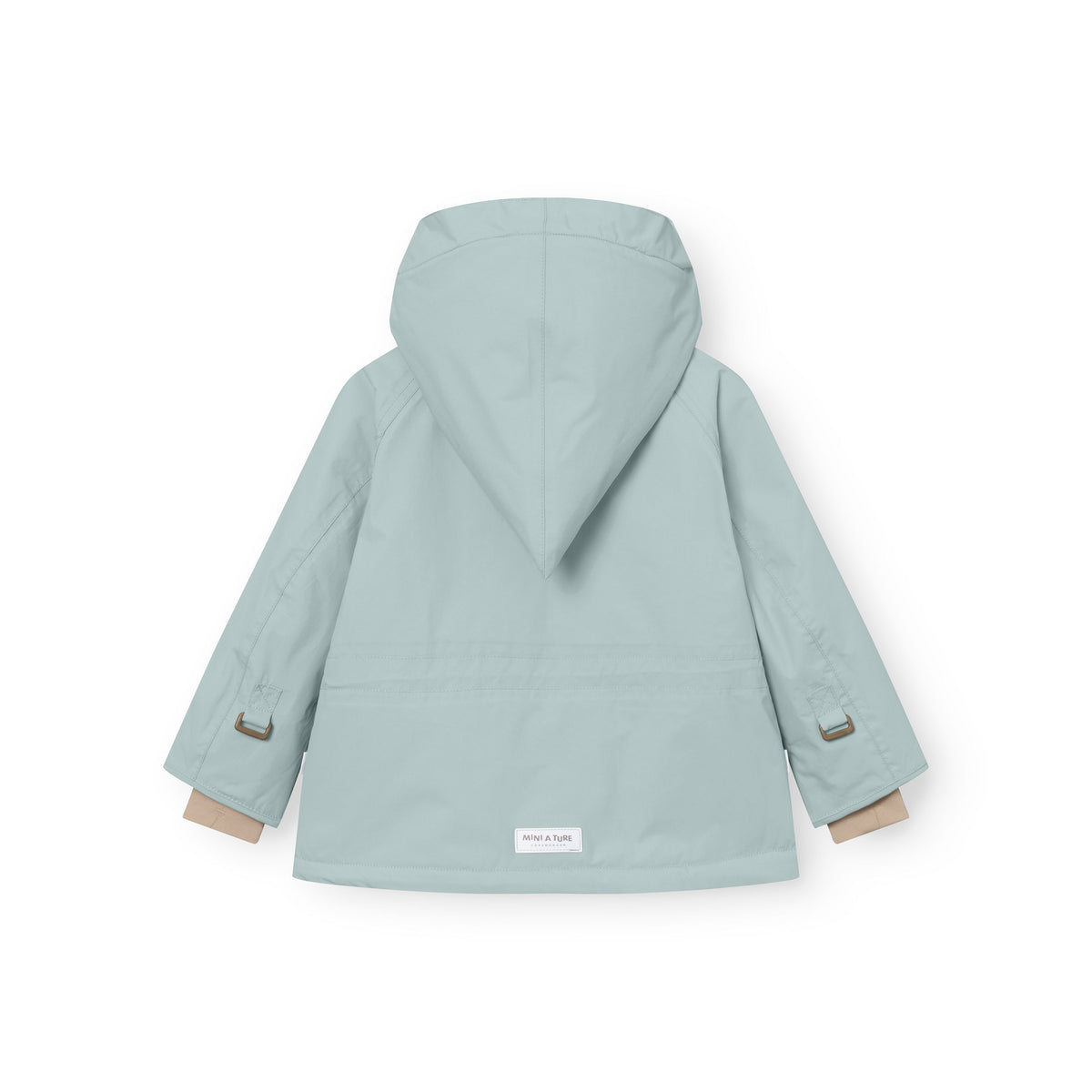 Mini A Ture-MATWANG fleece lined winter jacket. GRS Baby blue