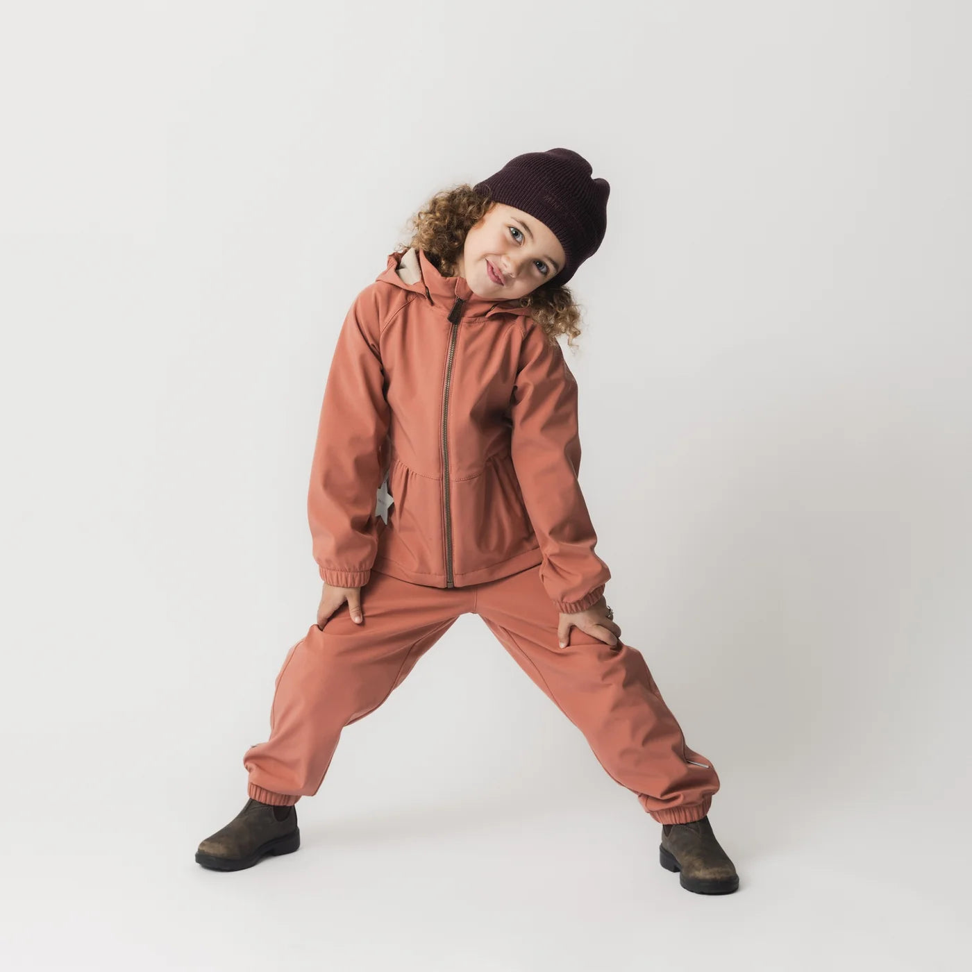 Mini A Ture-MATAIANO softshell pants. GRS Cedar wood