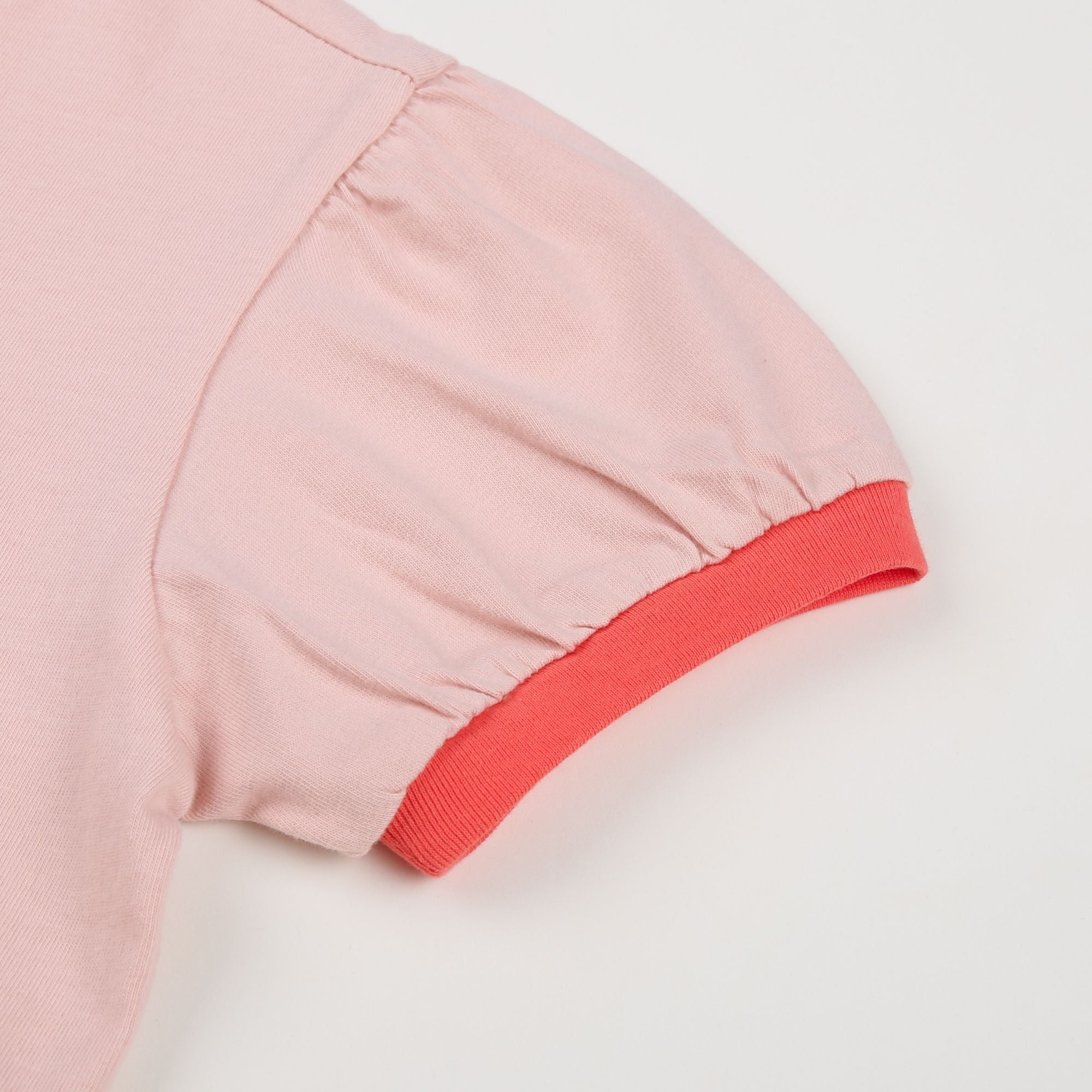 Jelly Mallow-Flower Puff T-shirt Pink