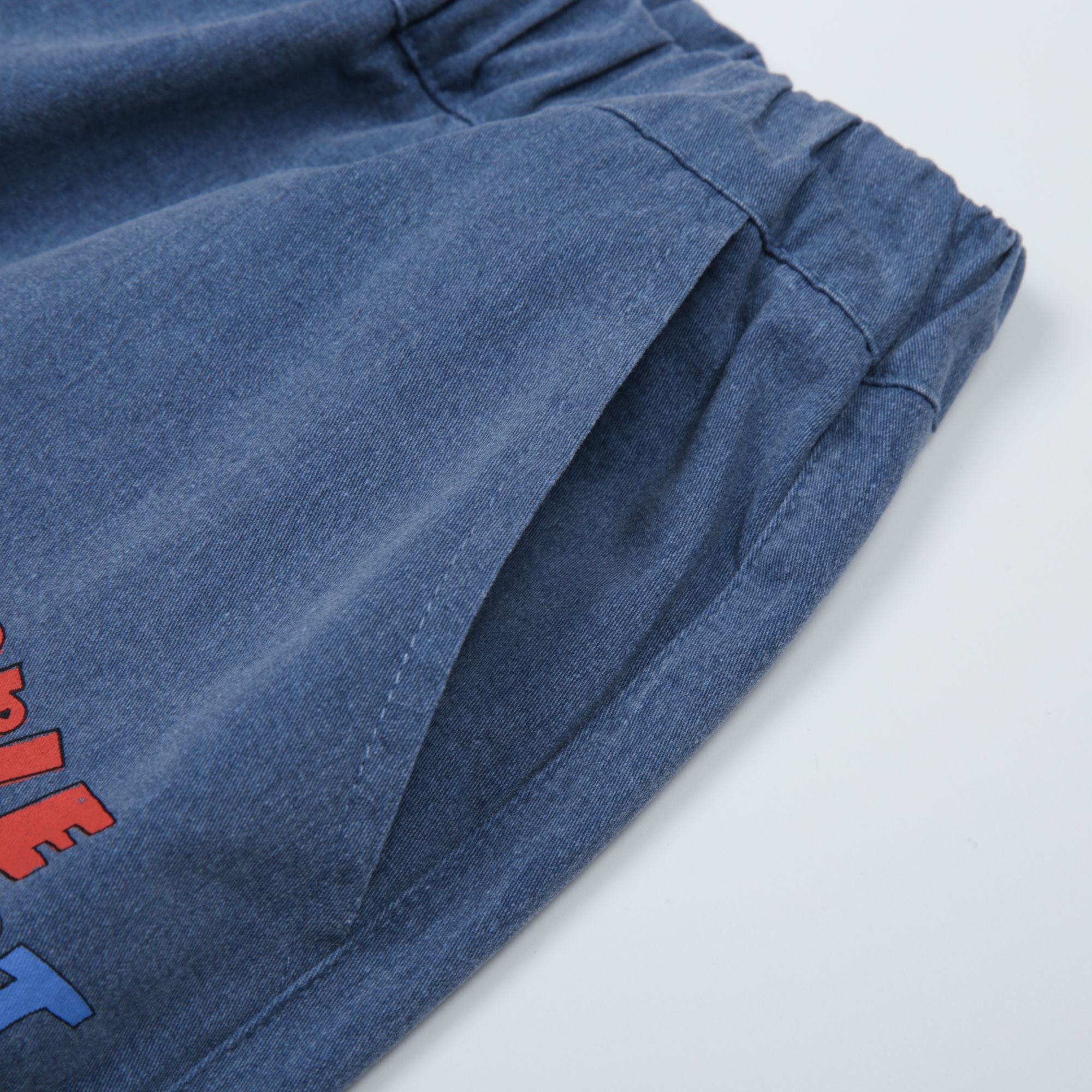 Jelly Mallow-Cooking Pigment Shorts Navy