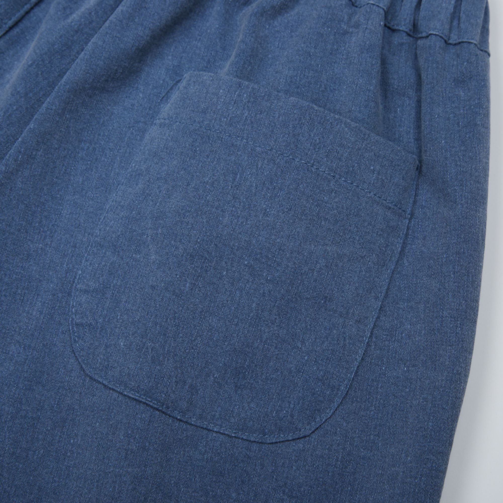 Jelly Mallow-Cooking Pigment Shorts Navy