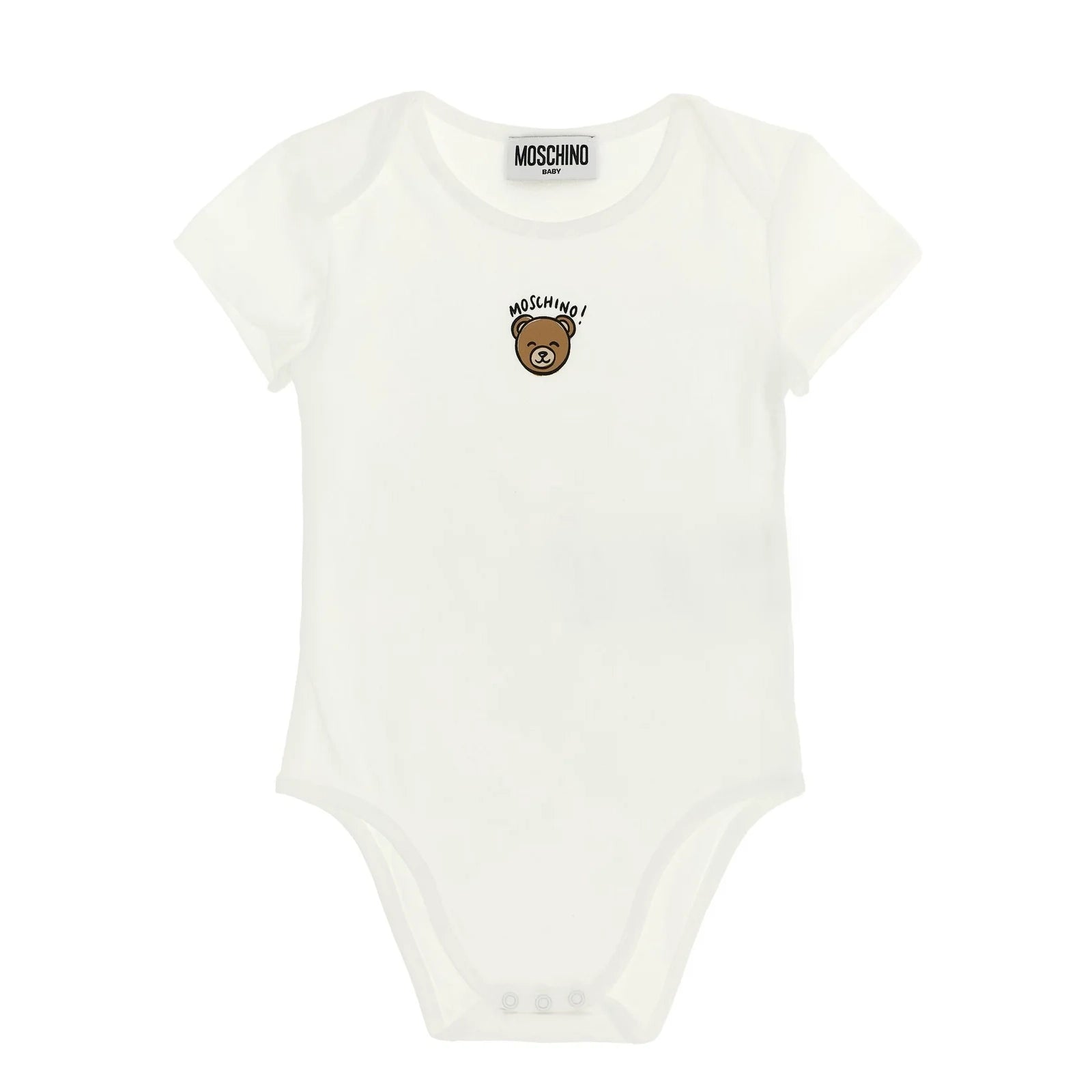Moschino-Baby Bodysuit Gift Set Beige With Box
