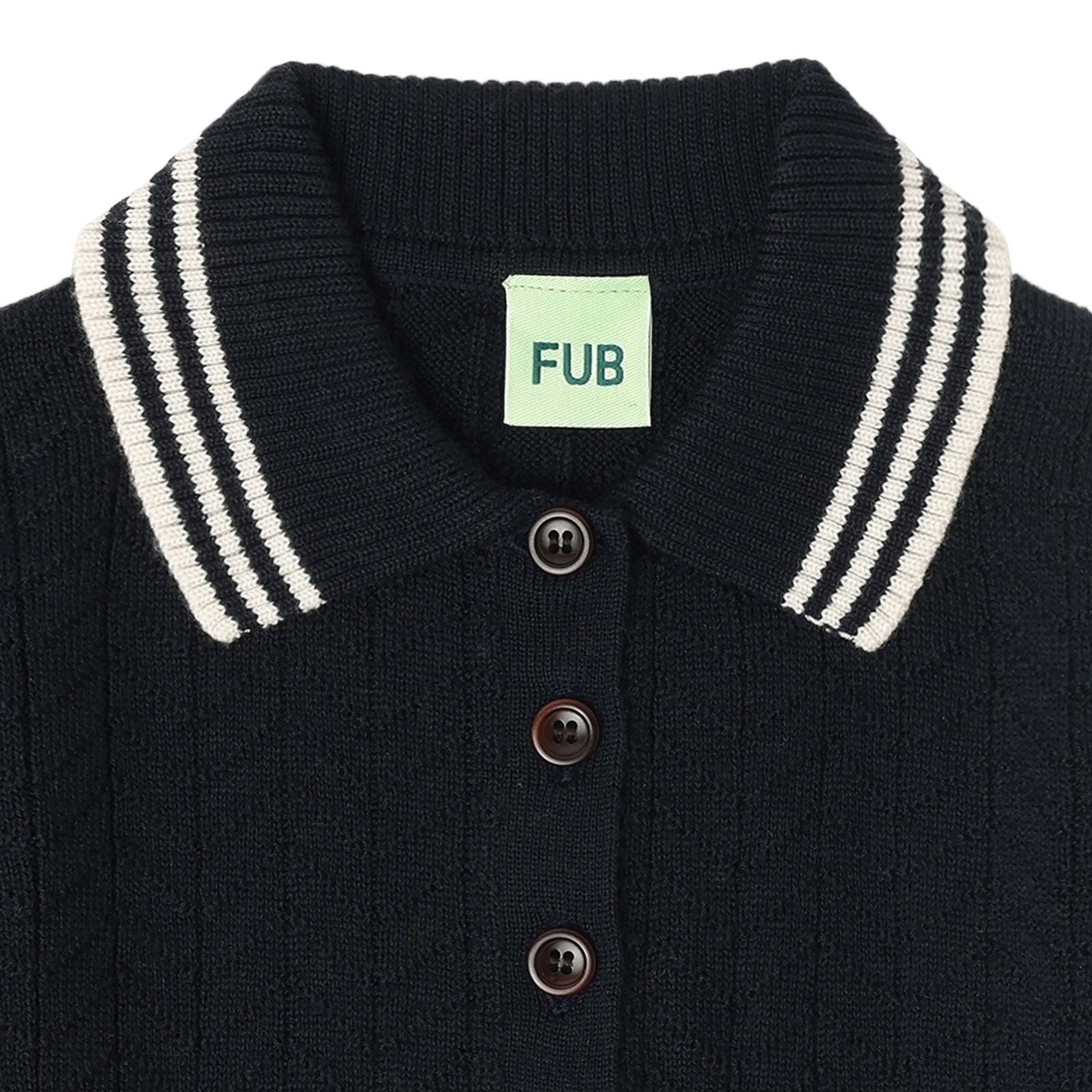 FUB-Kids ZigZag Polo dark navy