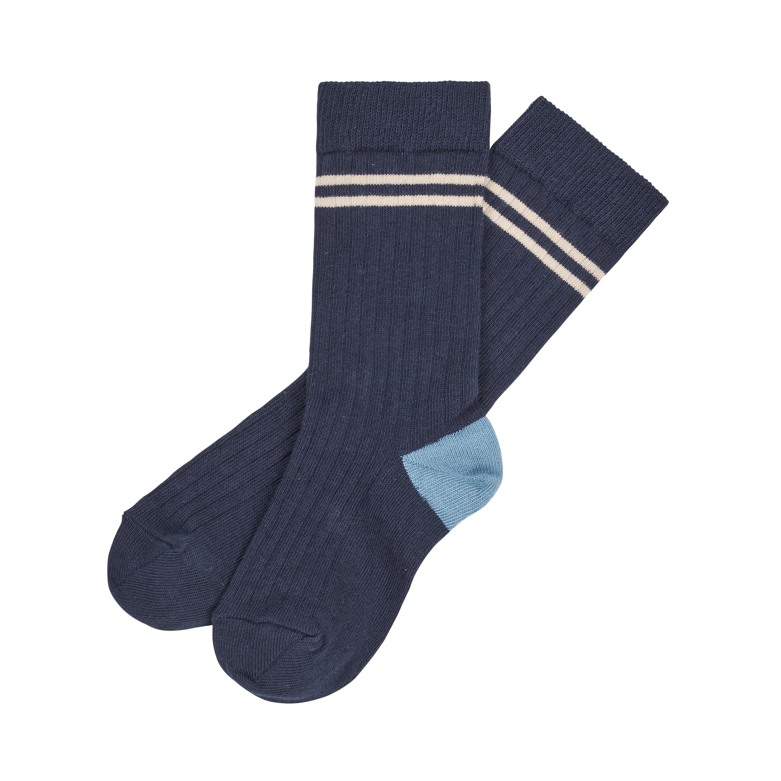 Fub-Dark Navy Cotton Socks