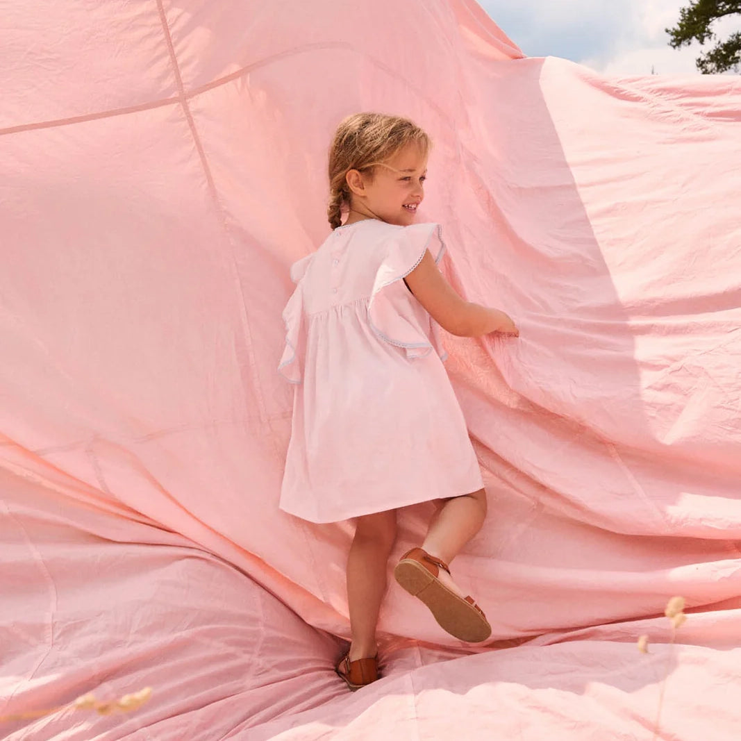 Louise Misha-Girls Dress Taliana Pink