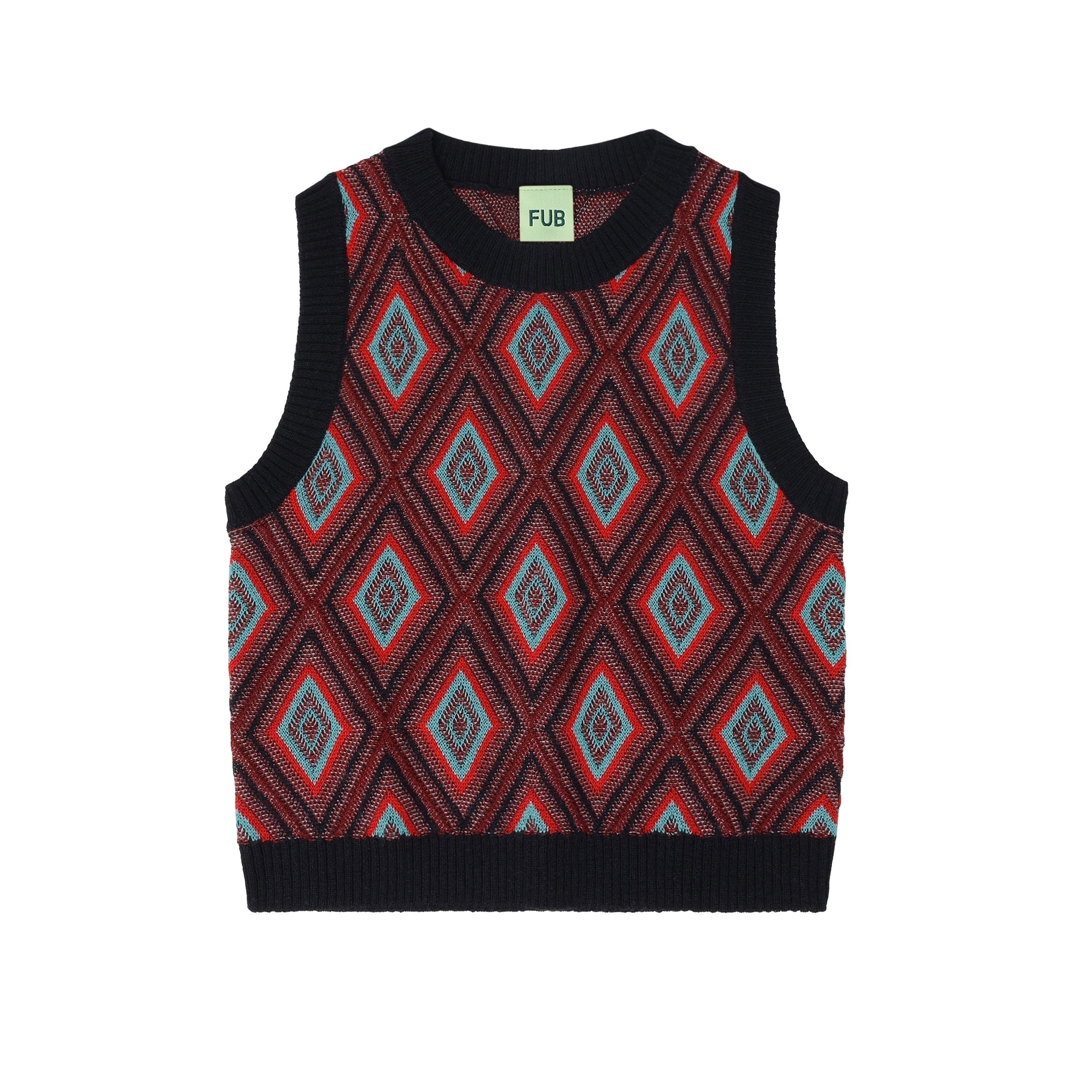FUB-Kids Harlekin Vest dark navy