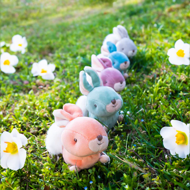 Bukowski Bears-Colorful Zeus & Hera Bag Charm - Orange