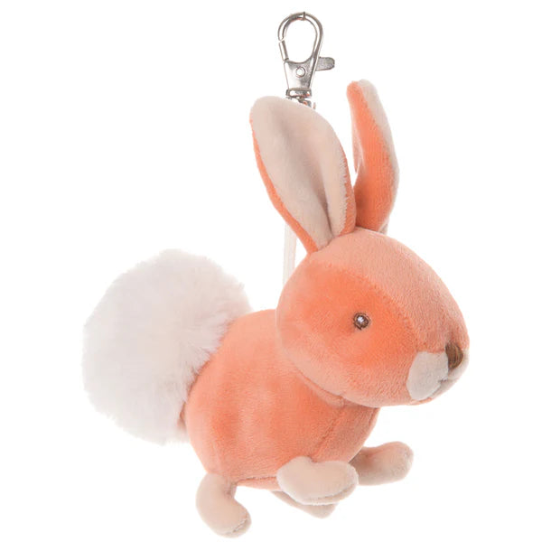 Bukowski Bears-Colorful Zeus & Hera Bag Charm - Orange