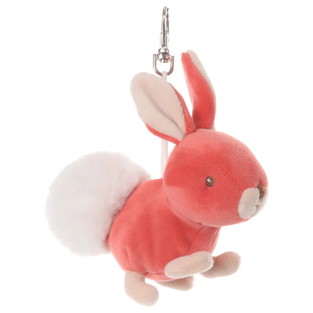 Bukowski Bears-Colorful Zeus & Hera Bag Charm - Red