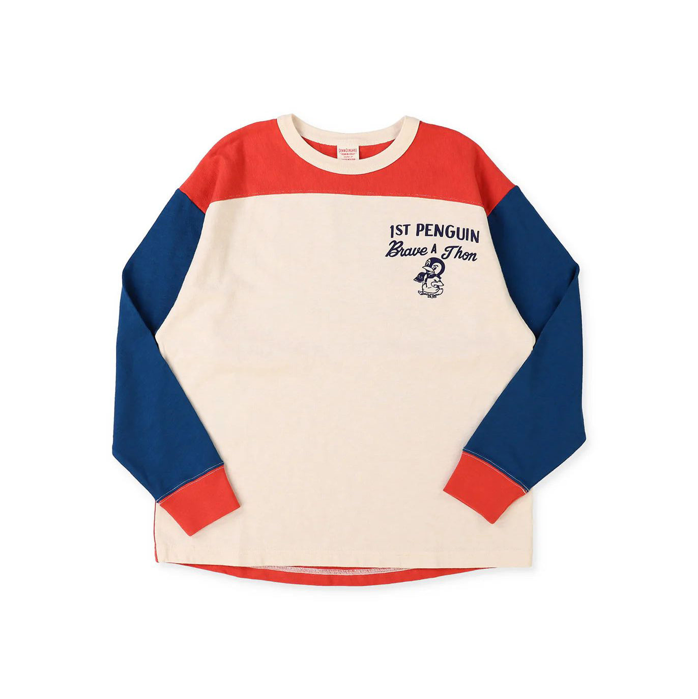 Denim Dungaree-Cotton Jersey Pennie Long Sleeve Tee