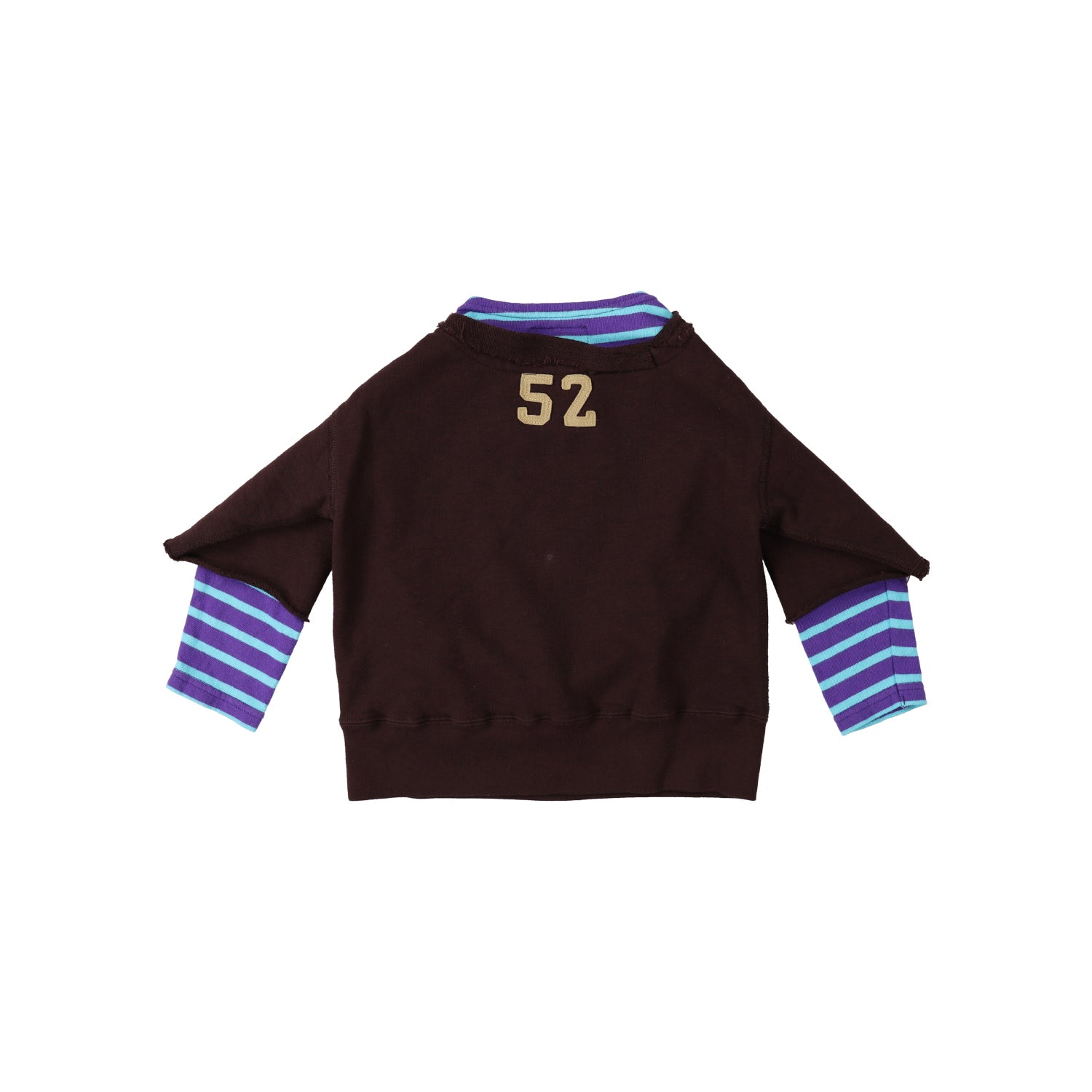 Denim Dungaree-Kids Pile 52 Layered Sweatshirt