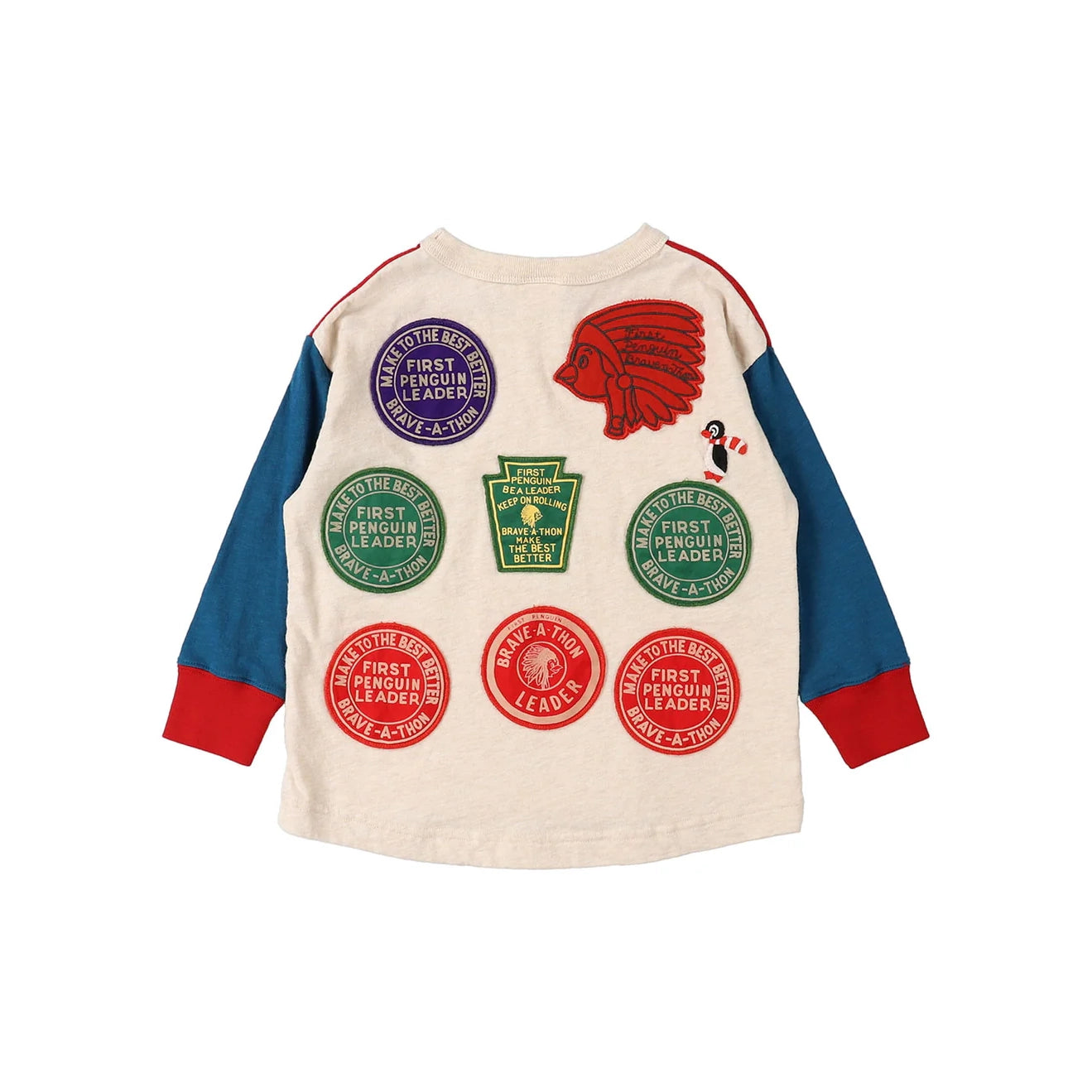 Denim Dungaree-Kids Knitted T-shirts Off White