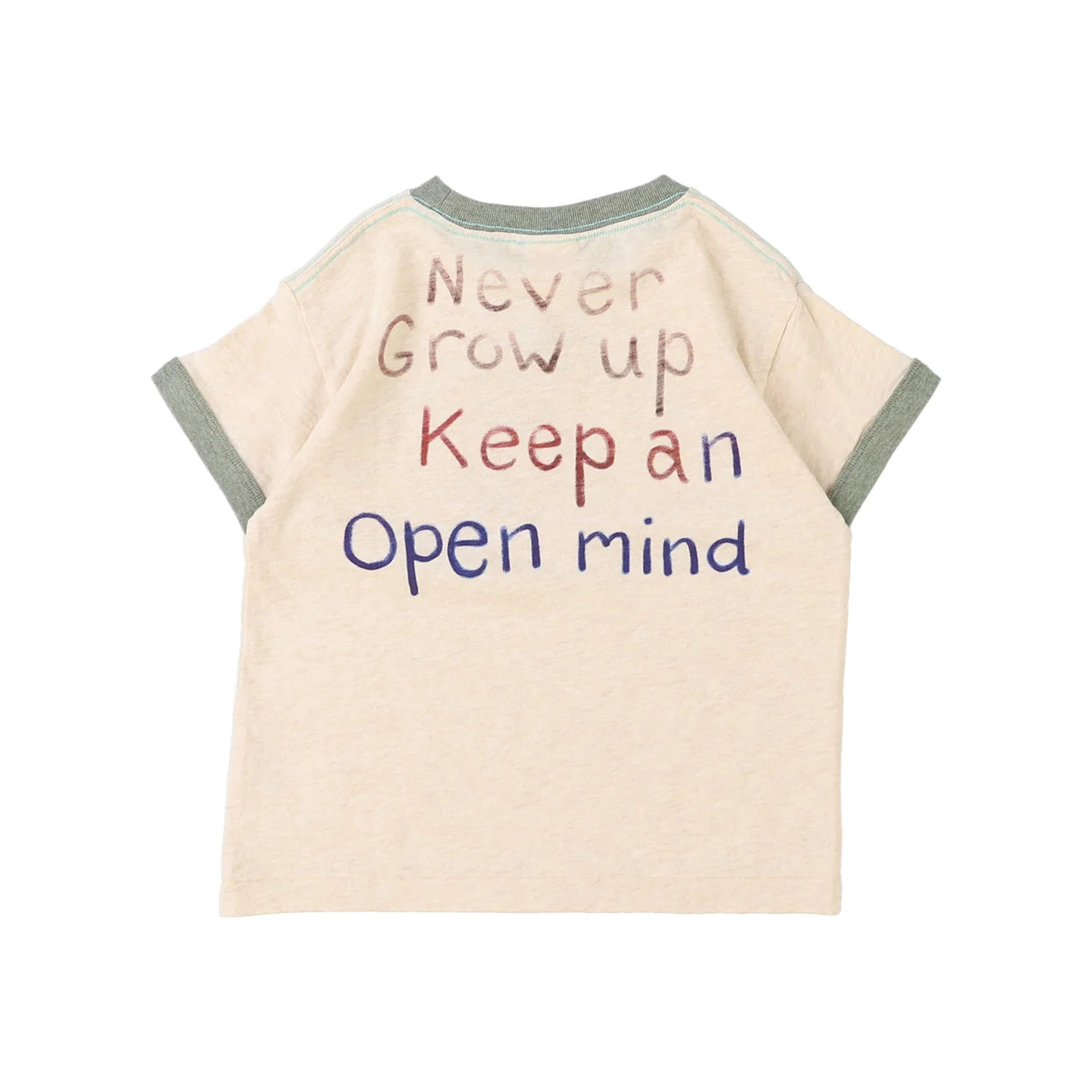 Denim Dungaree-Kids Knitted T-shirts Off White