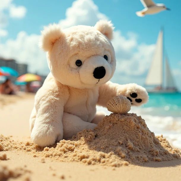 Bukowski Bears-Antonio Baby Polar Bear