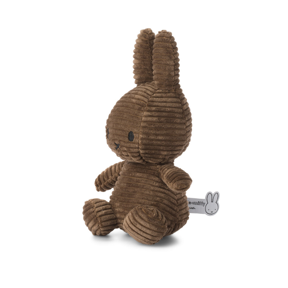 Miffy-23cm Corduroy Brown