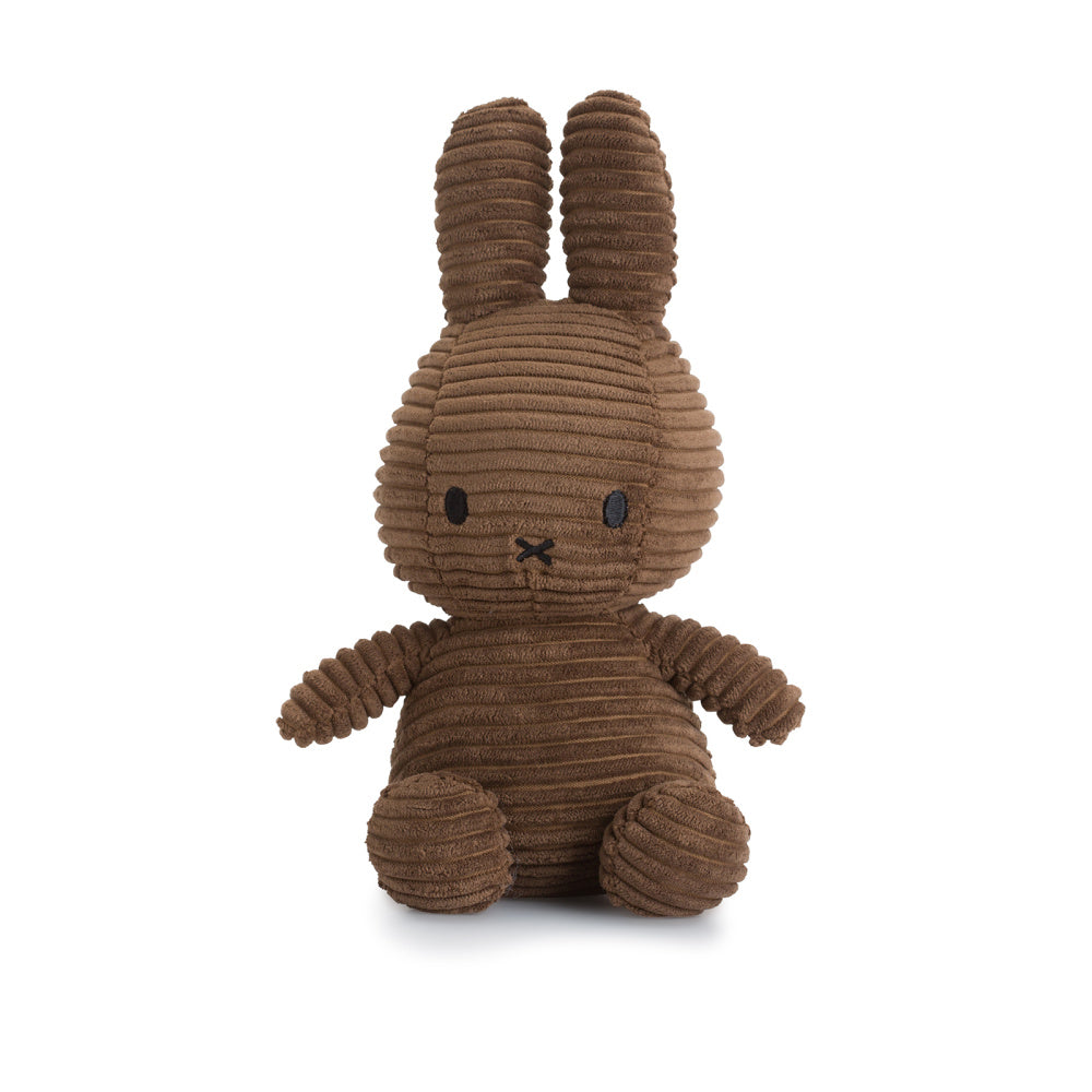 Miffy-23cm Corduroy Brown