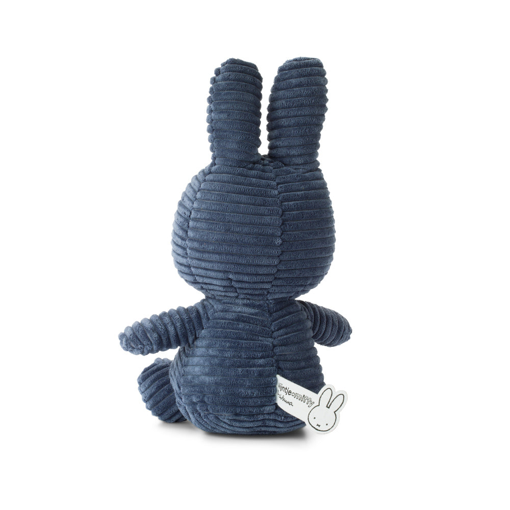 Miffy-23cm Corduroy Blue