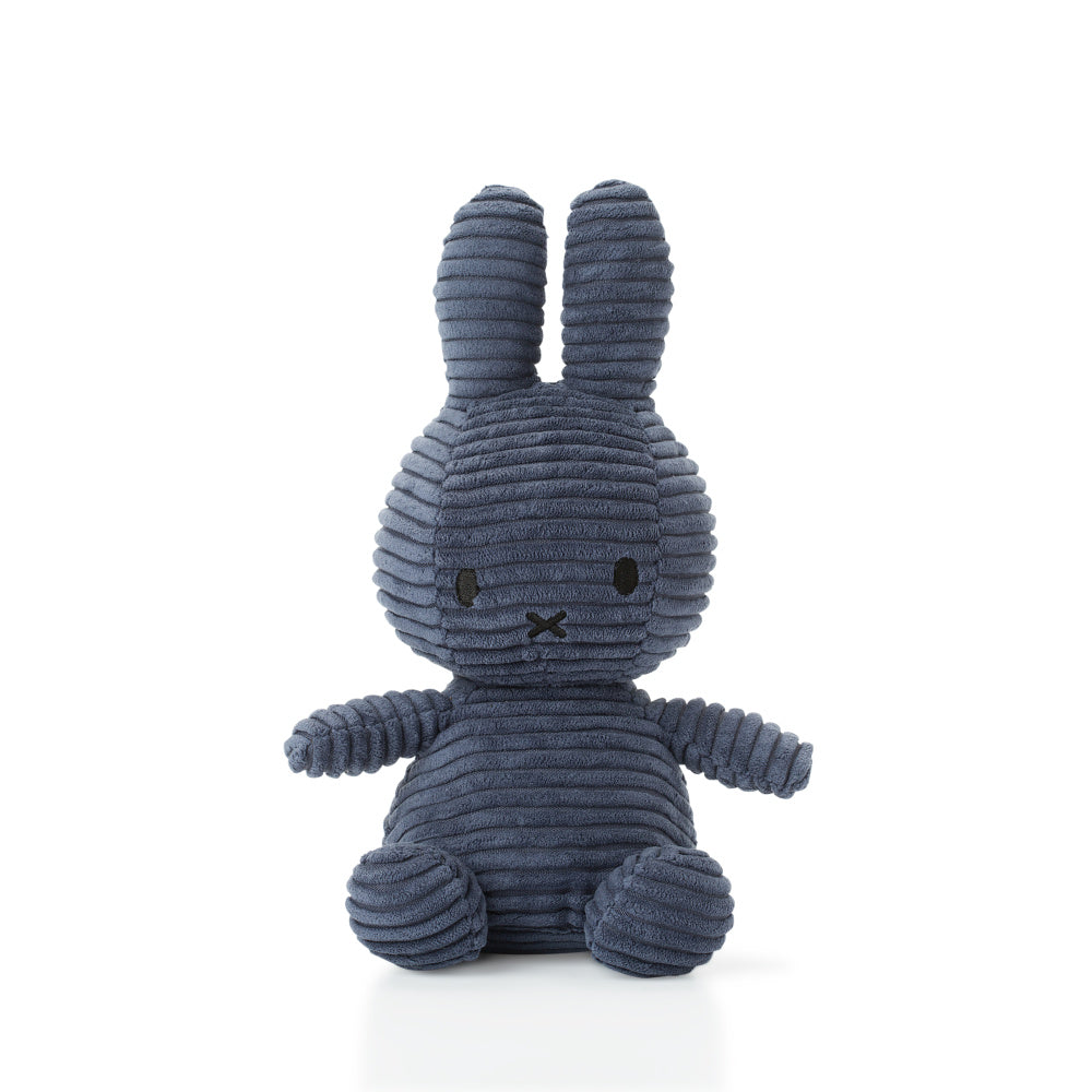 Miffy-23cm Corduroy Blue