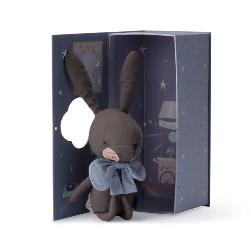 Picca Loulou-Rabbit Grey Gift Box