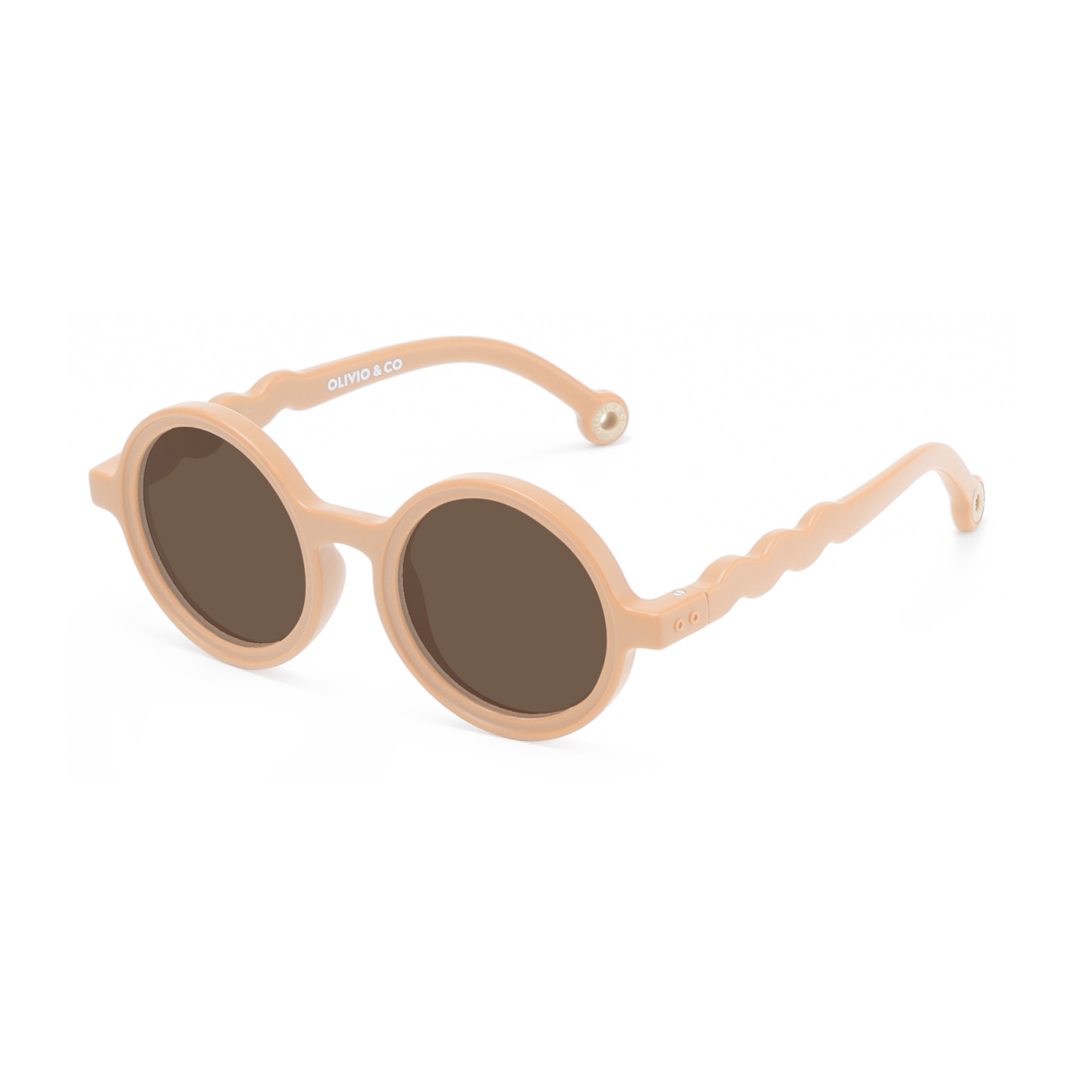 Olivio & Co-Kids Round Sunglasses Fig Pink