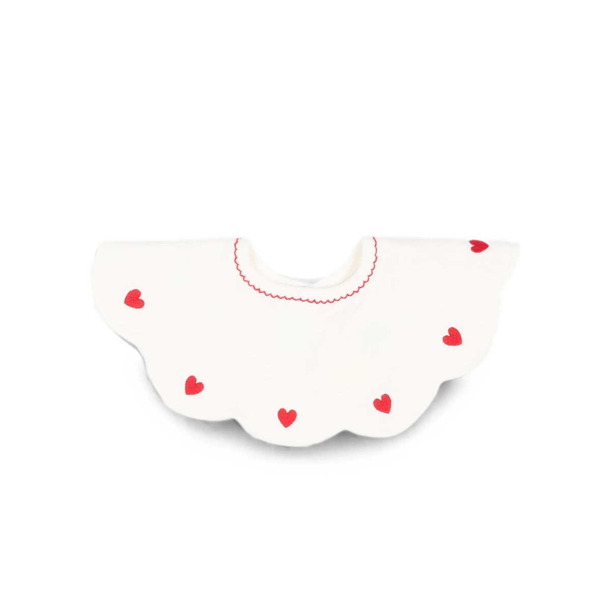 Petit Bateau-Baby Girls Bavoir Marshmallow