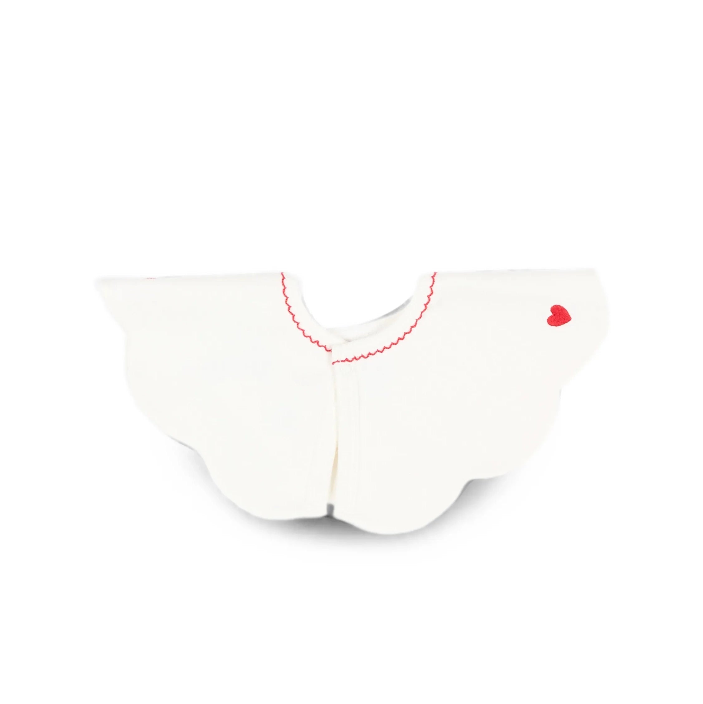 Petit Bateau-Baby Girls Bavoir Marshmallow