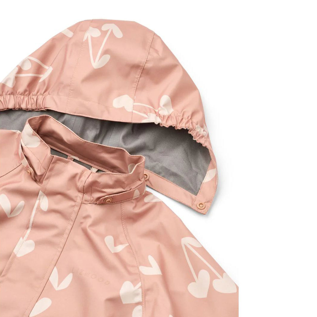 Liewood-Pedia Rainwear Set Sweethearts / Pale tuscany