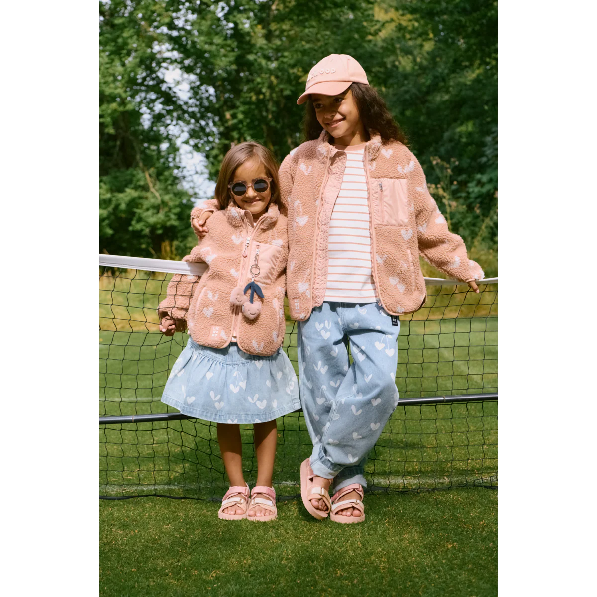 Liewood-Nolan Pile Jacket Sweethearts / Pale tuscany